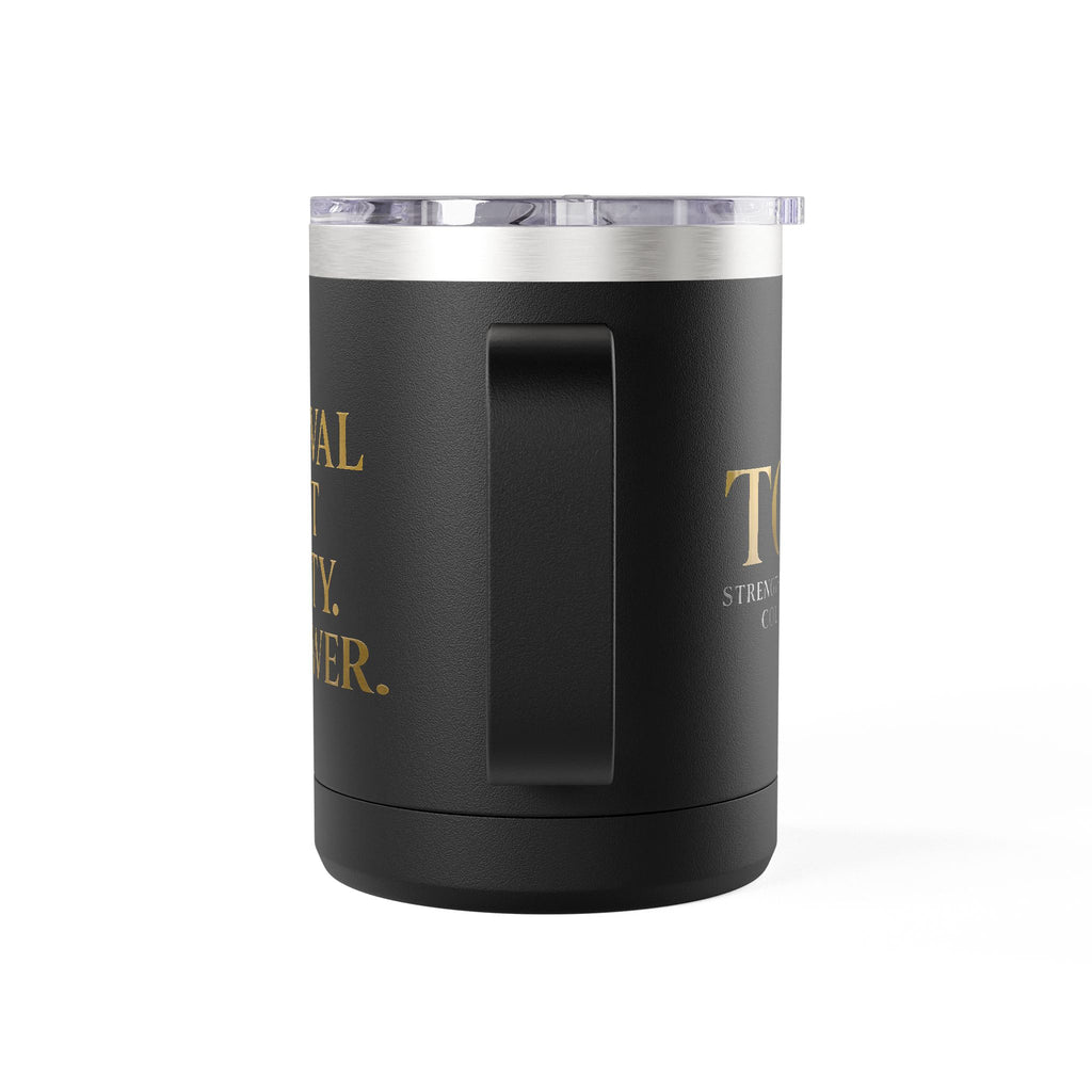 Empowering Coffee Mug Tumbler - Inspirational Gift, Motivational Drinkware, Unique Home Decor, Customizable Party Favor, Survival Quote