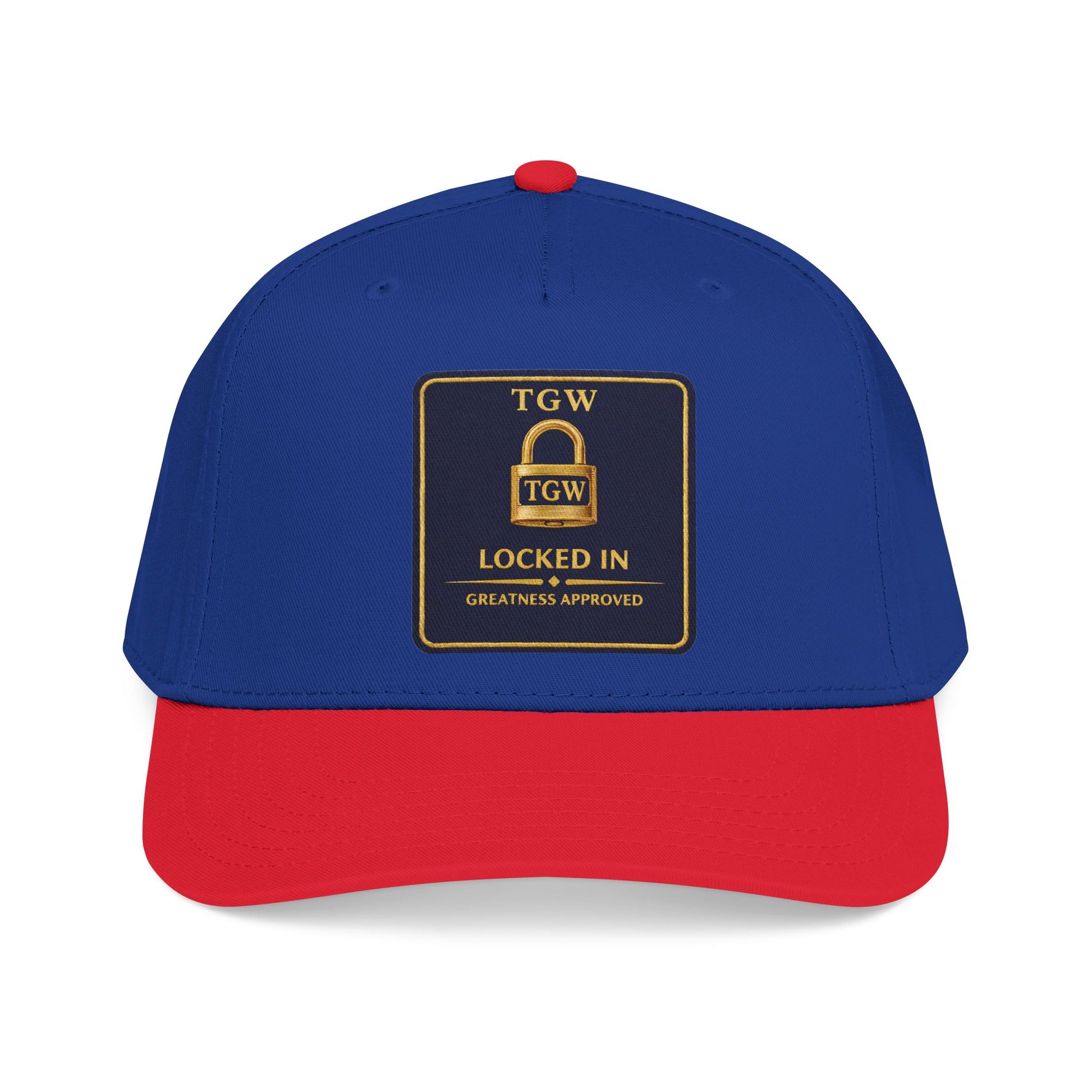 TGW “LOCKED IN” — Greatness Approved   Mid Profile Baseball Cap