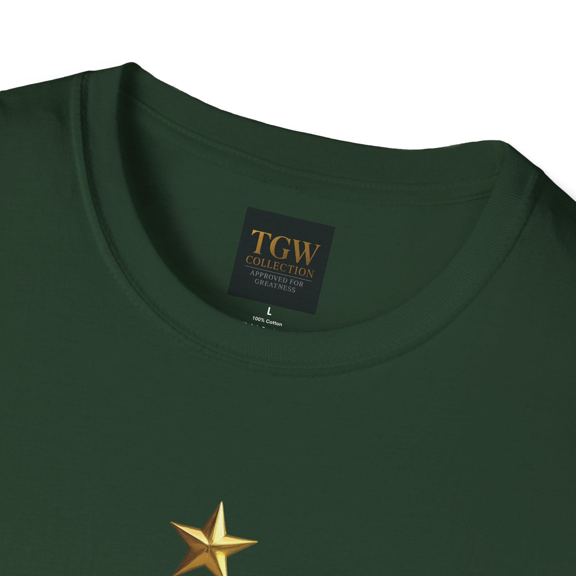 Softstyle T-Shirt - TGW 'Born for Greatness' Tee, Motivational Gift, Casual Wear, Inspirational Apparel, Achievement