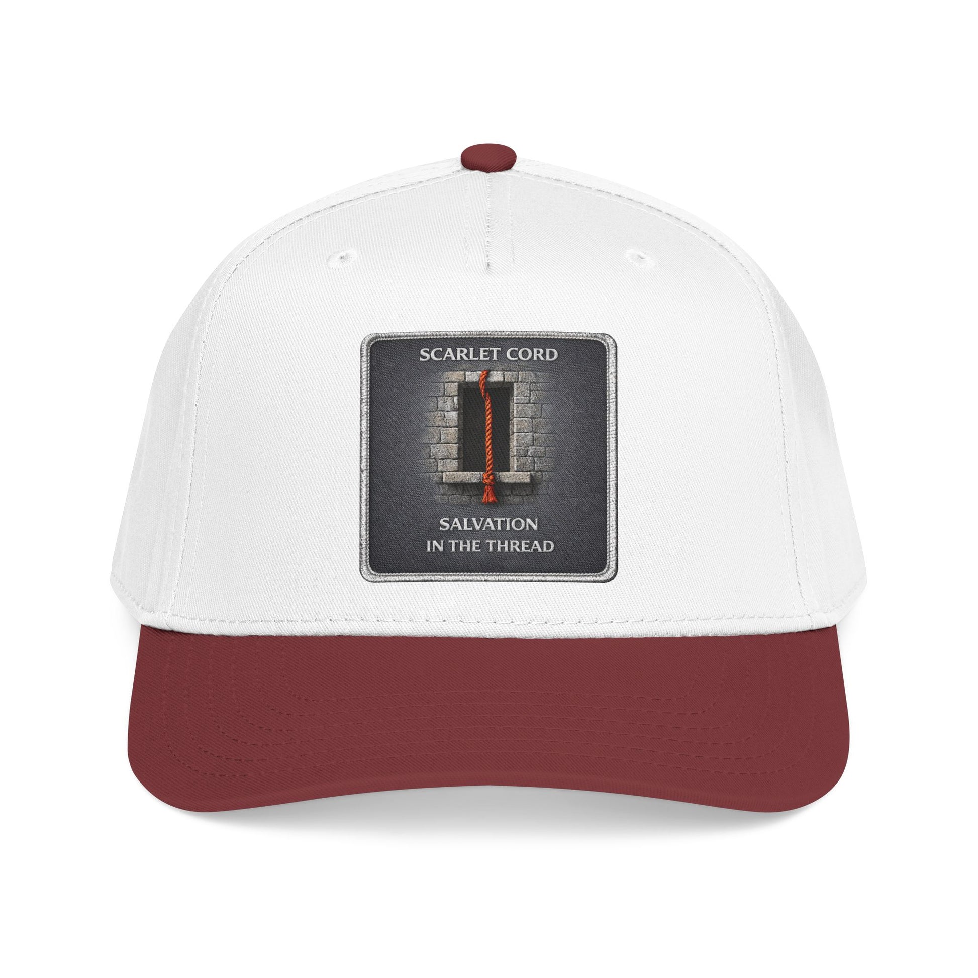 SCARLET CORD — SALVATION IN THE THREAD - Mid Profile Baseball Cap