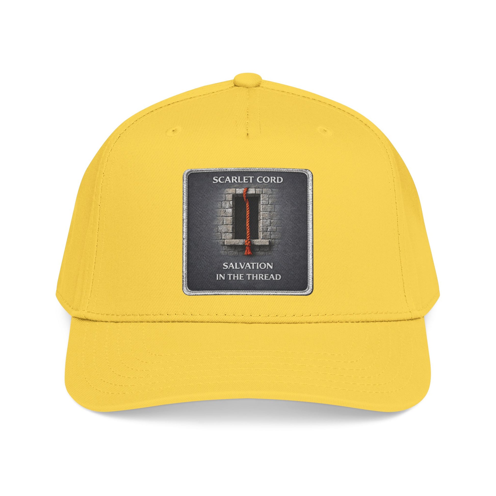 SCARLET CORD — SALVATION IN THE THREAD - Mid Profile Baseball Cap
