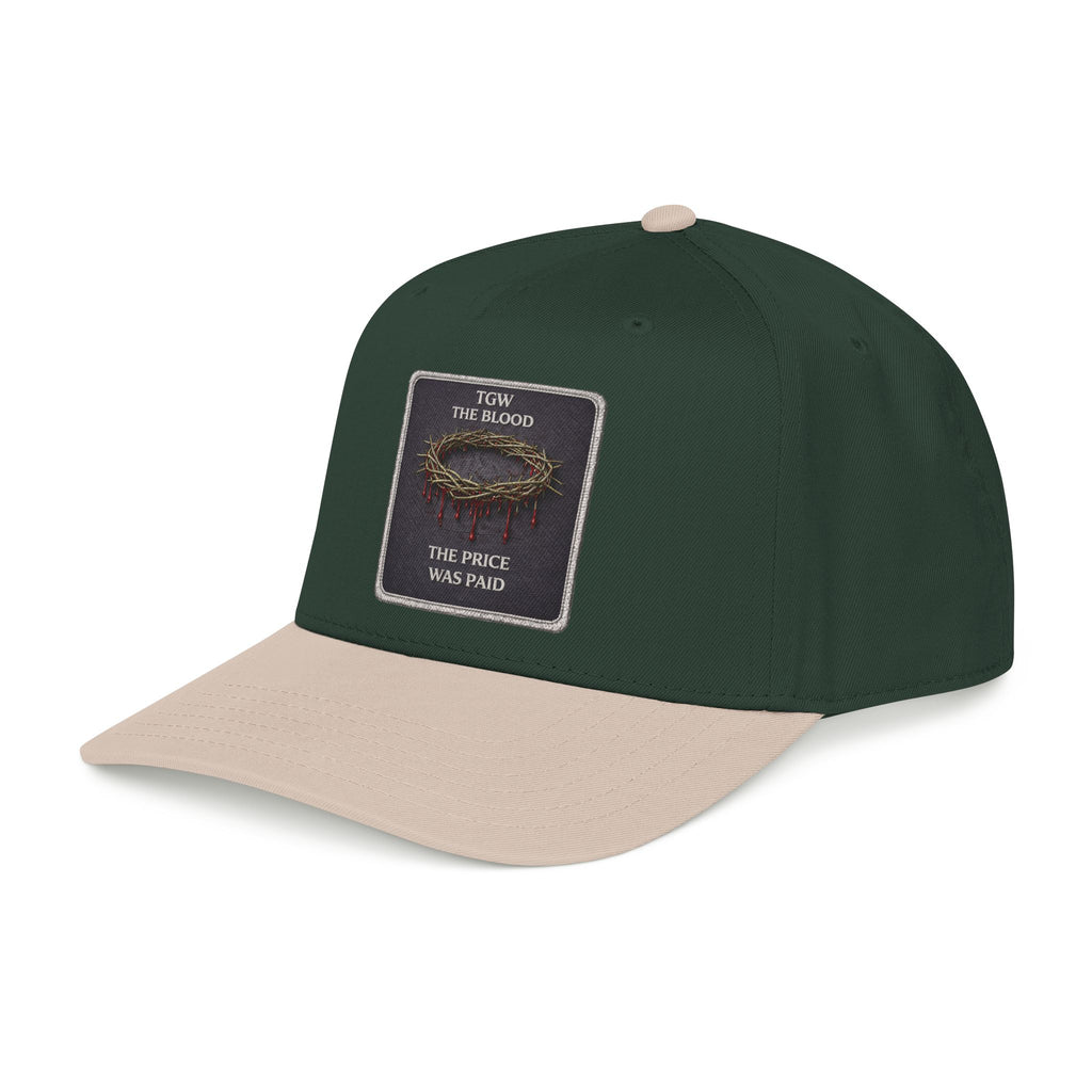 TGW “THE BLOOD” — The Price Was Paid - Mid Profile Baseball Cap