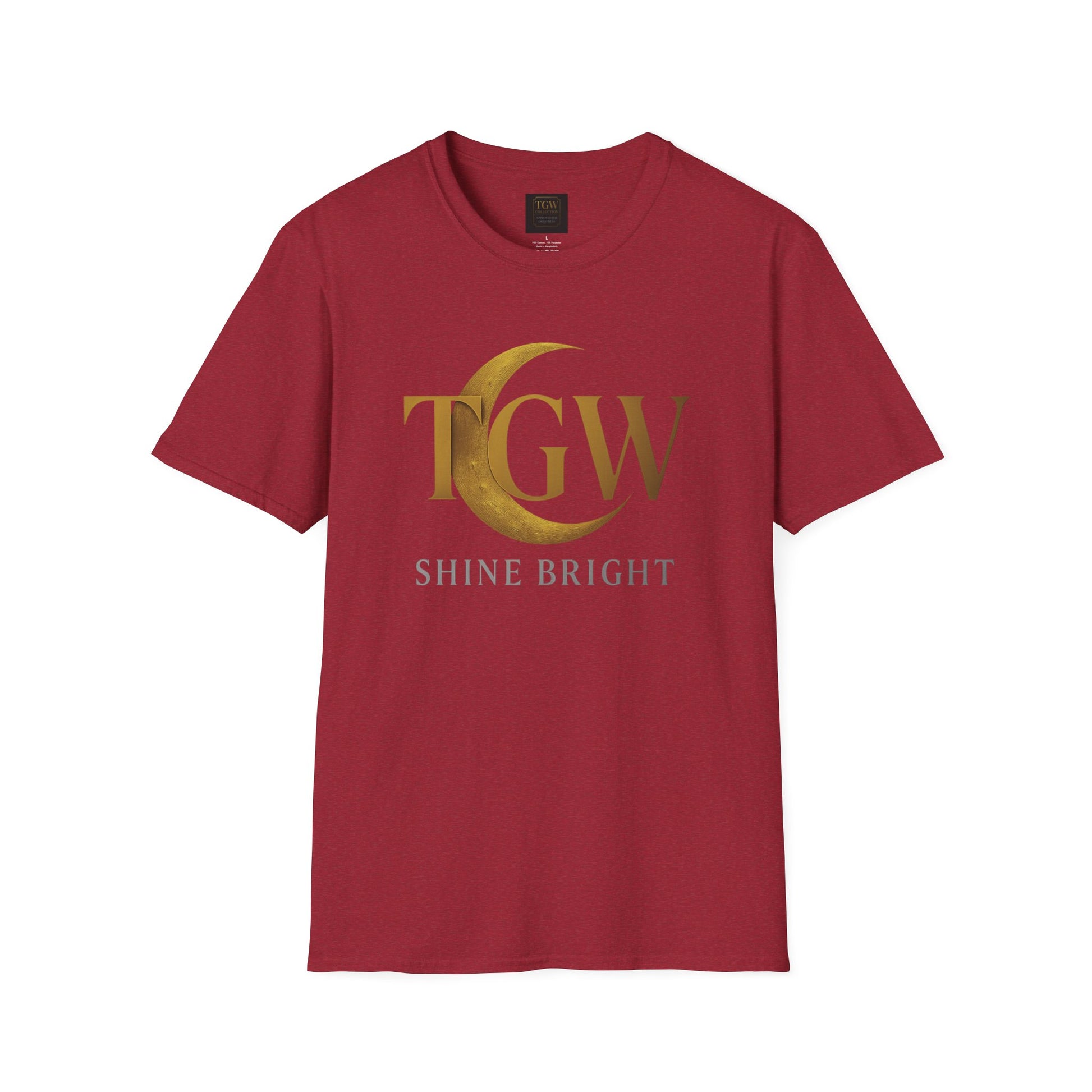 Shine Bright T-Shirt, Graphic Tee, Motivational Gift, Casual Wear, Inspirational Apparel