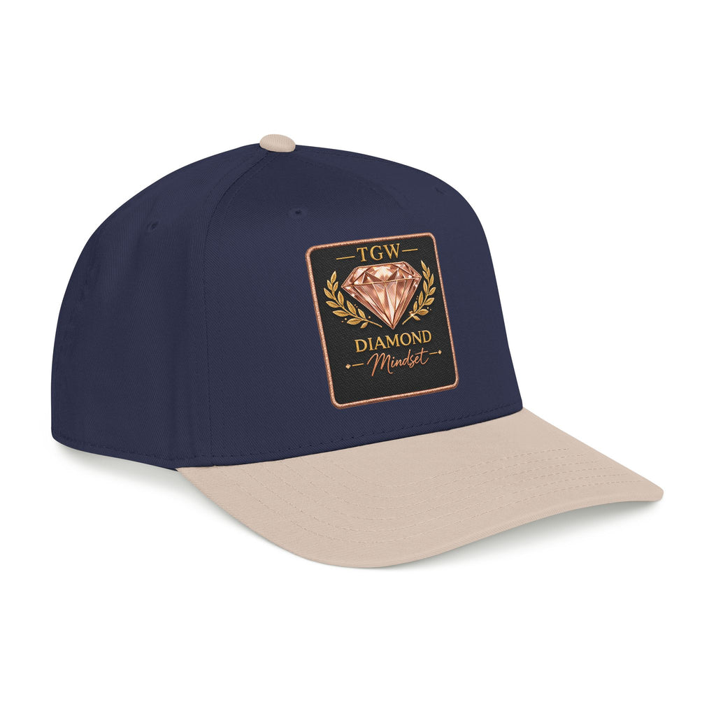 TGW Diamond Mindset Cap "Built Under Pressure"  Mid Profile Baseball Cap