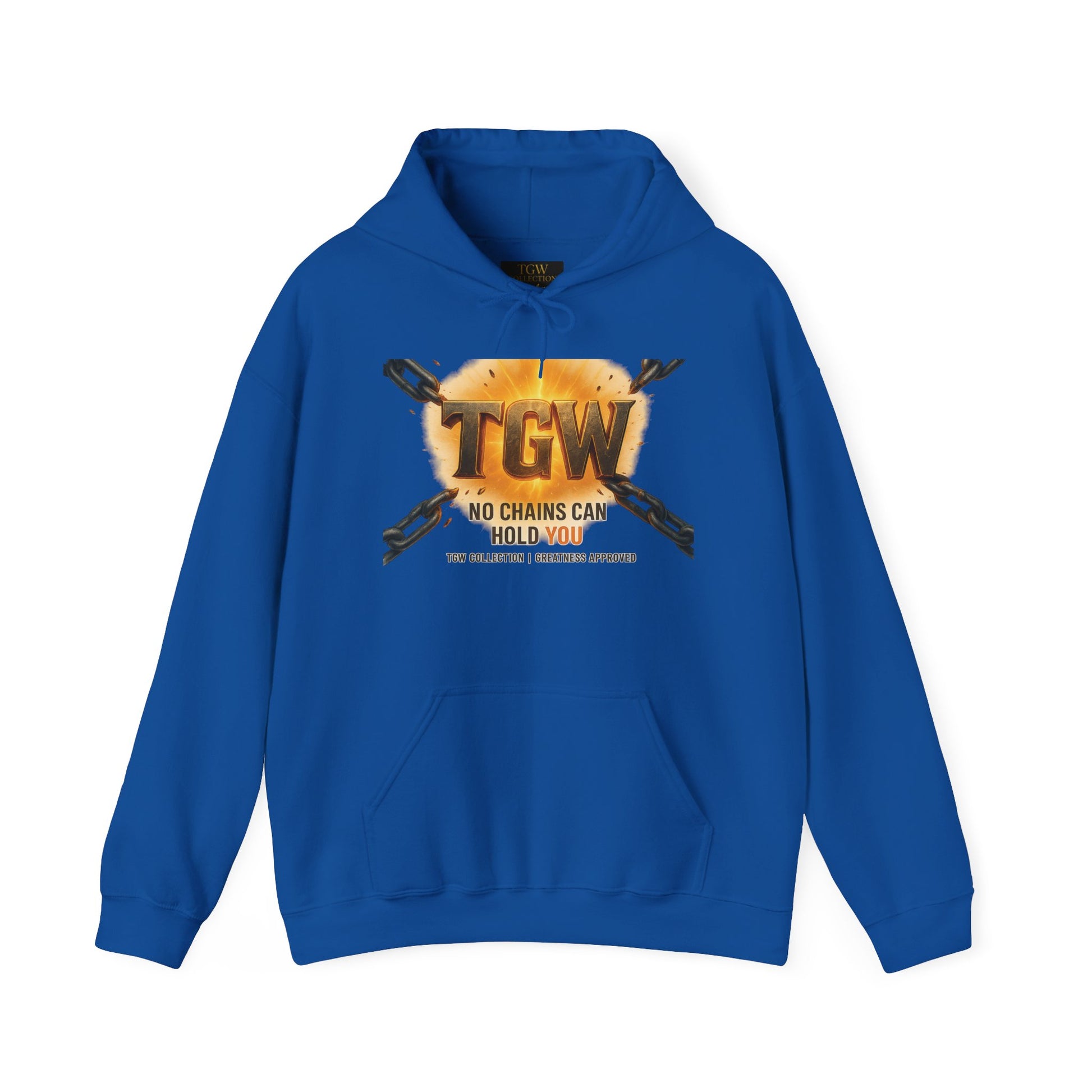 Empowering Hoodie Sweatshirts - "No Chains Can Hold You"