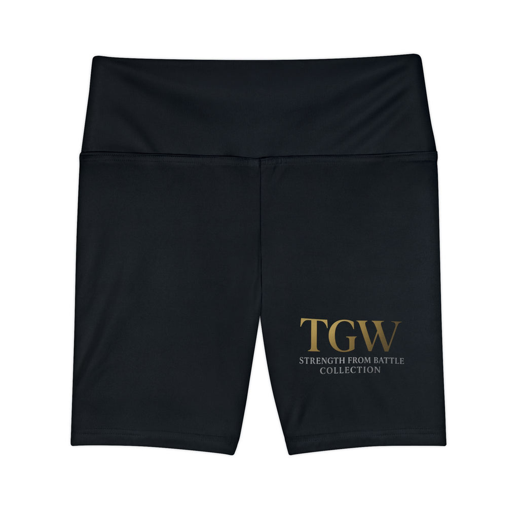 Empowering Women's Workout Shorts - Strength From Battle Collection, Fitness, Active wear