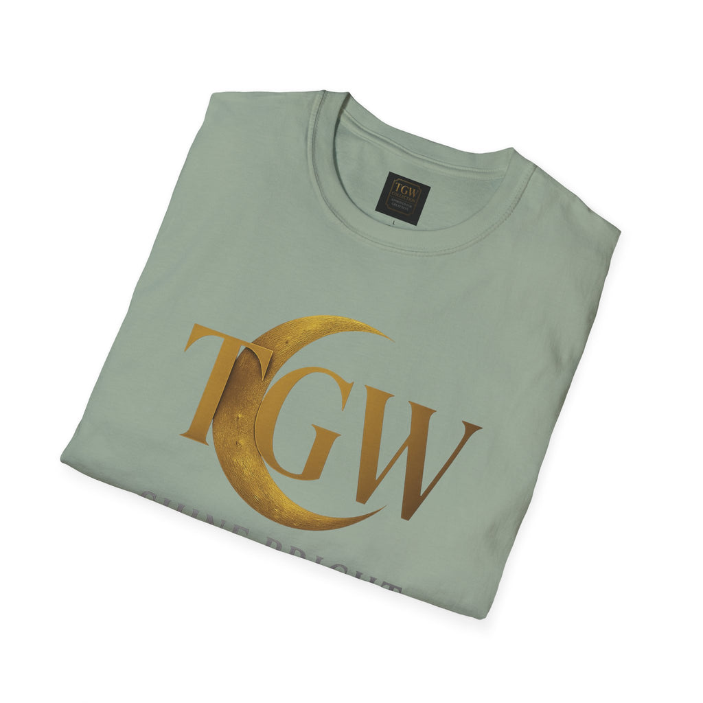 Shine Bright T-Shirt, Graphic Tee, Motivational Gift, Casual Wear, Inspirational Apparel