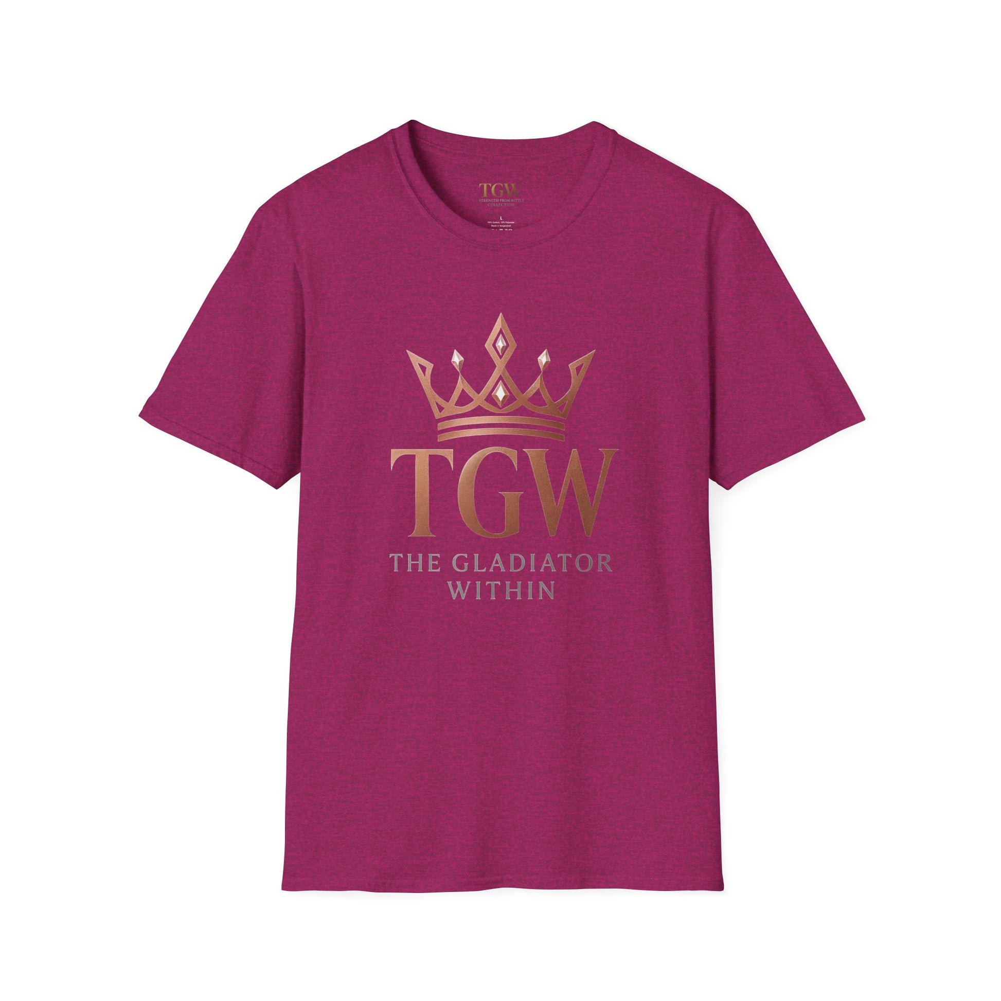 Women T-Shirts Gladiator Within, Motivational Tee, Soft-style Shirt, Graphic Shirt, Gift for Fitness Lovers, Inspirational Apparel