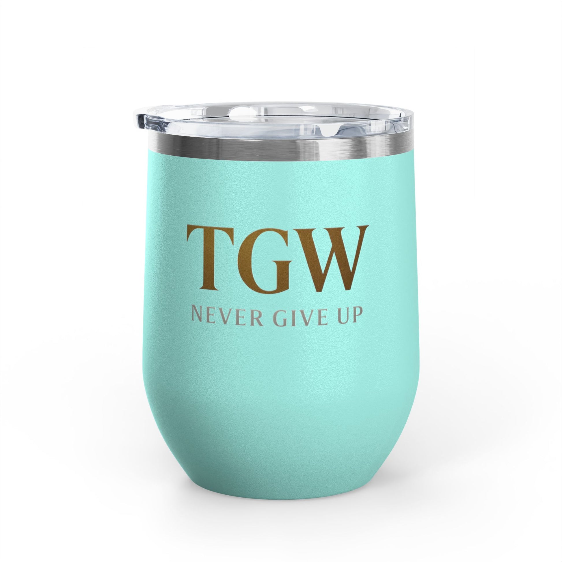 Elegant Wine Tumbler - Strive for Greatness | Personalized Gift for Wine Lovers, Celebrations, Home Bar, Holidays, Motivational Drinkware