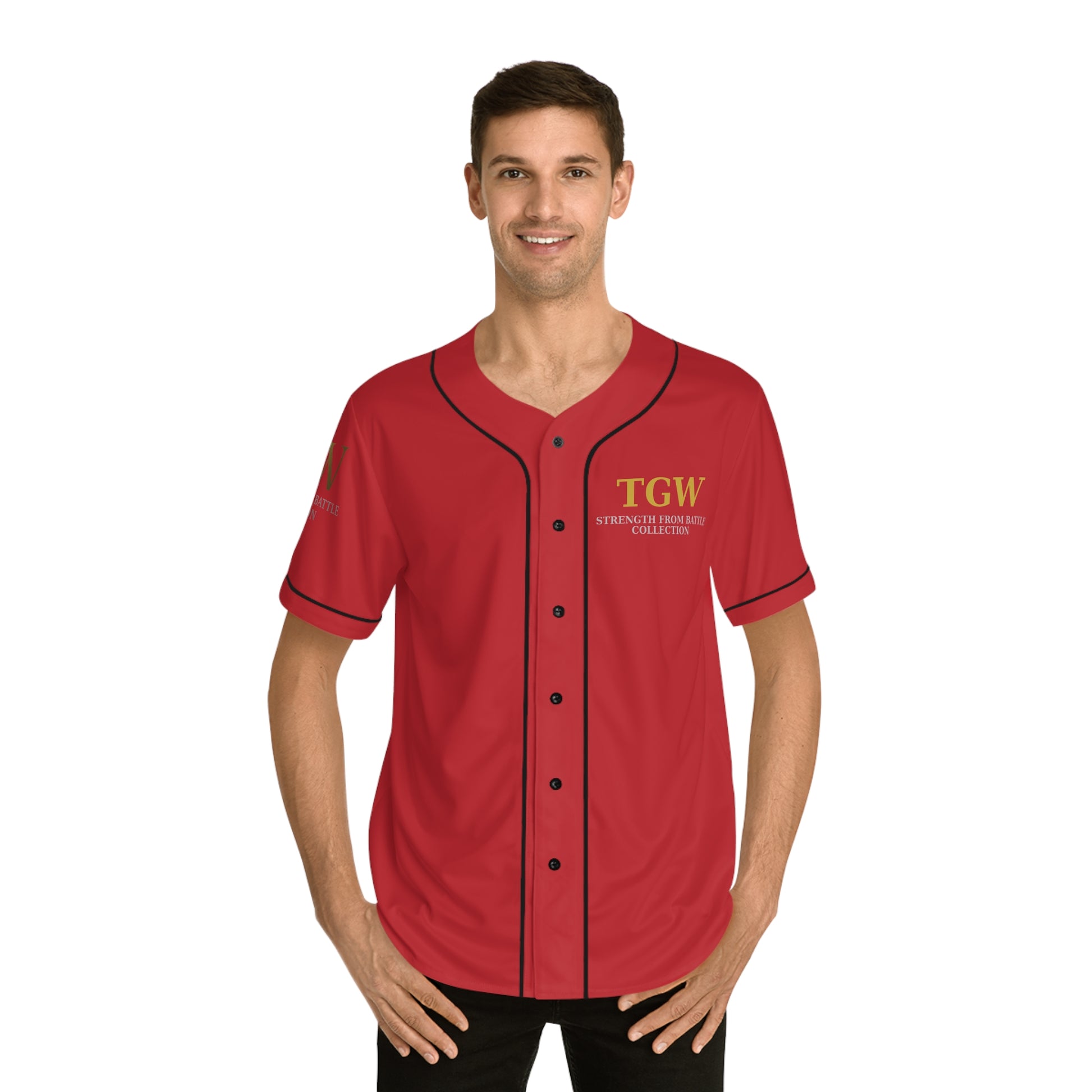 Men's Baseball Jersey - Motivational Sports