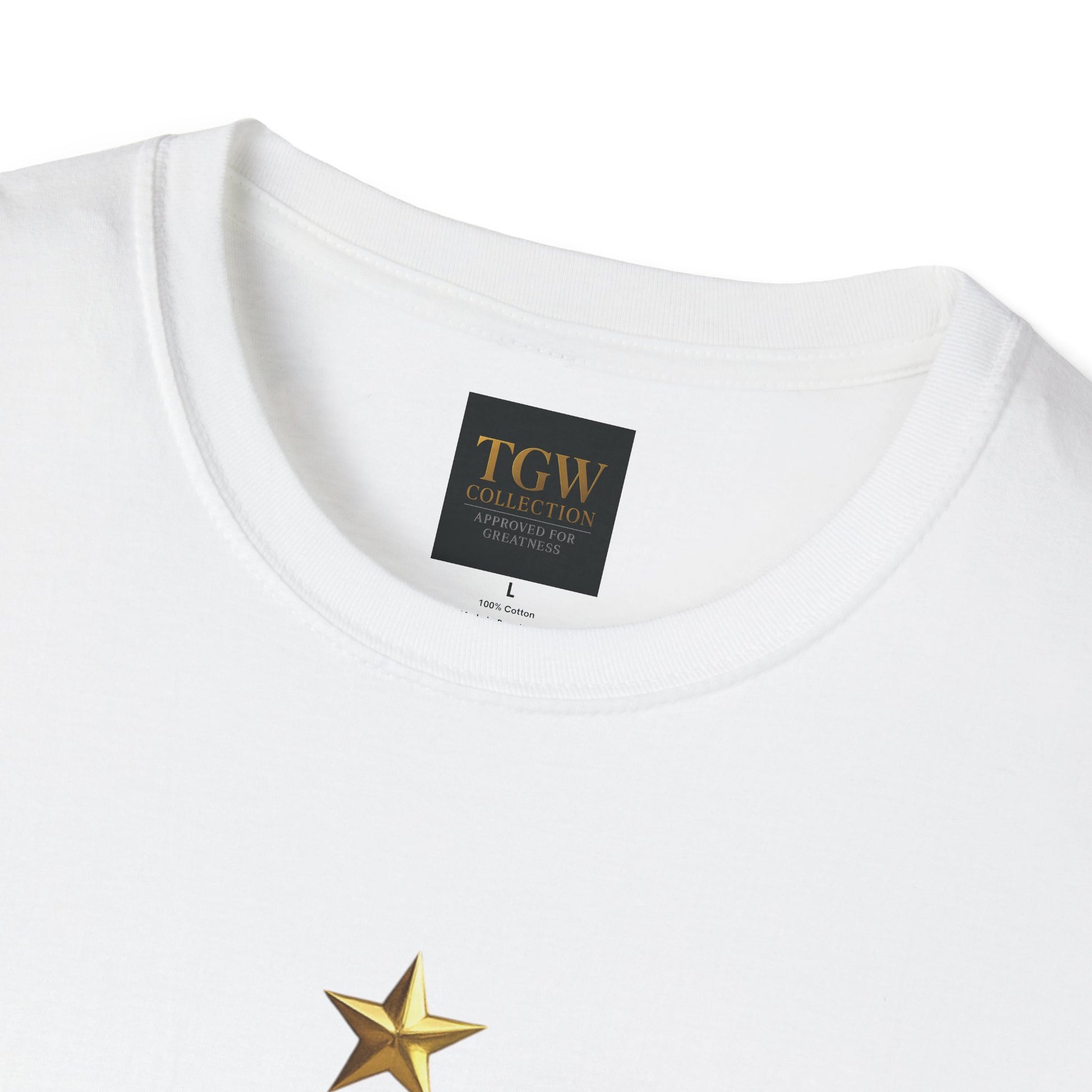 Softstyle T-Shirt - TGW 'Born for Greatness' Tee, Motivational Gift, Casual Wear, Inspirational Apparel, Achievement