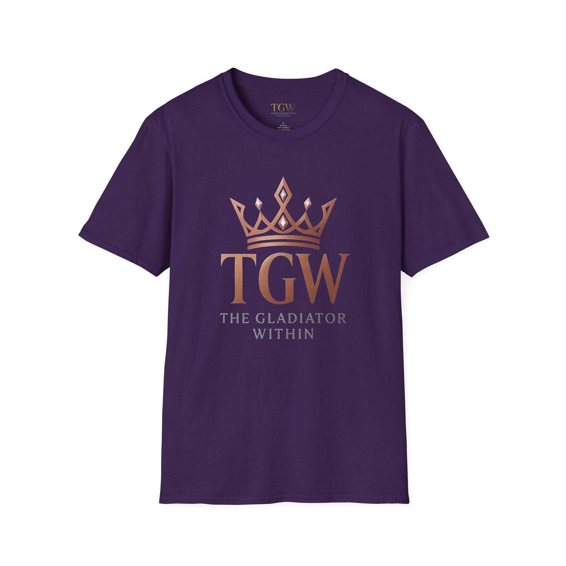 Women T-Shirts Gladiator Within, Motivational Tee, Soft-style Shirt, Graphic Shirt, Gift for Fitness Lovers, Inspirational Apparel