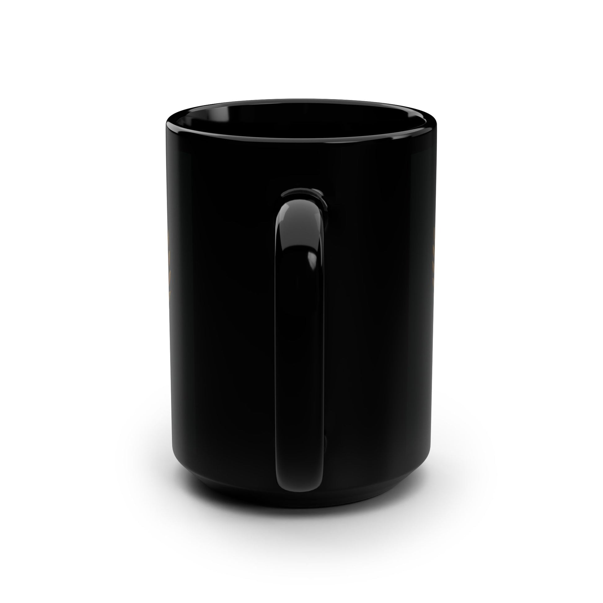 Honor Series Black Mug, 15oz | Personalized Coffee Cup,Home/Office Mug, Unique Design Coffeeware