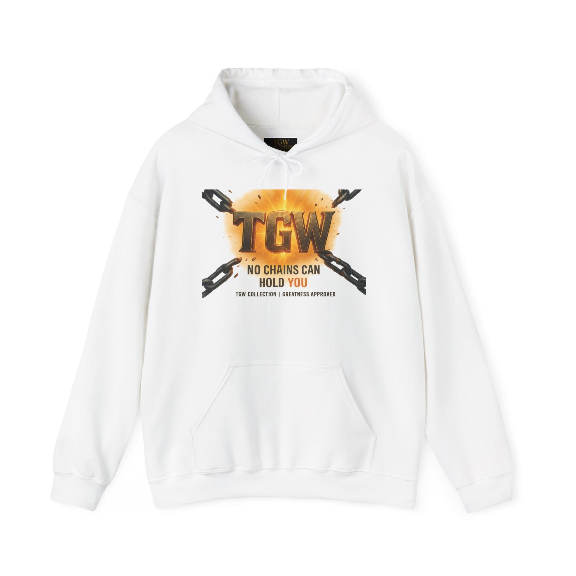 Empowering Hoodie Sweatshirts - "No Chains Can Hold You"