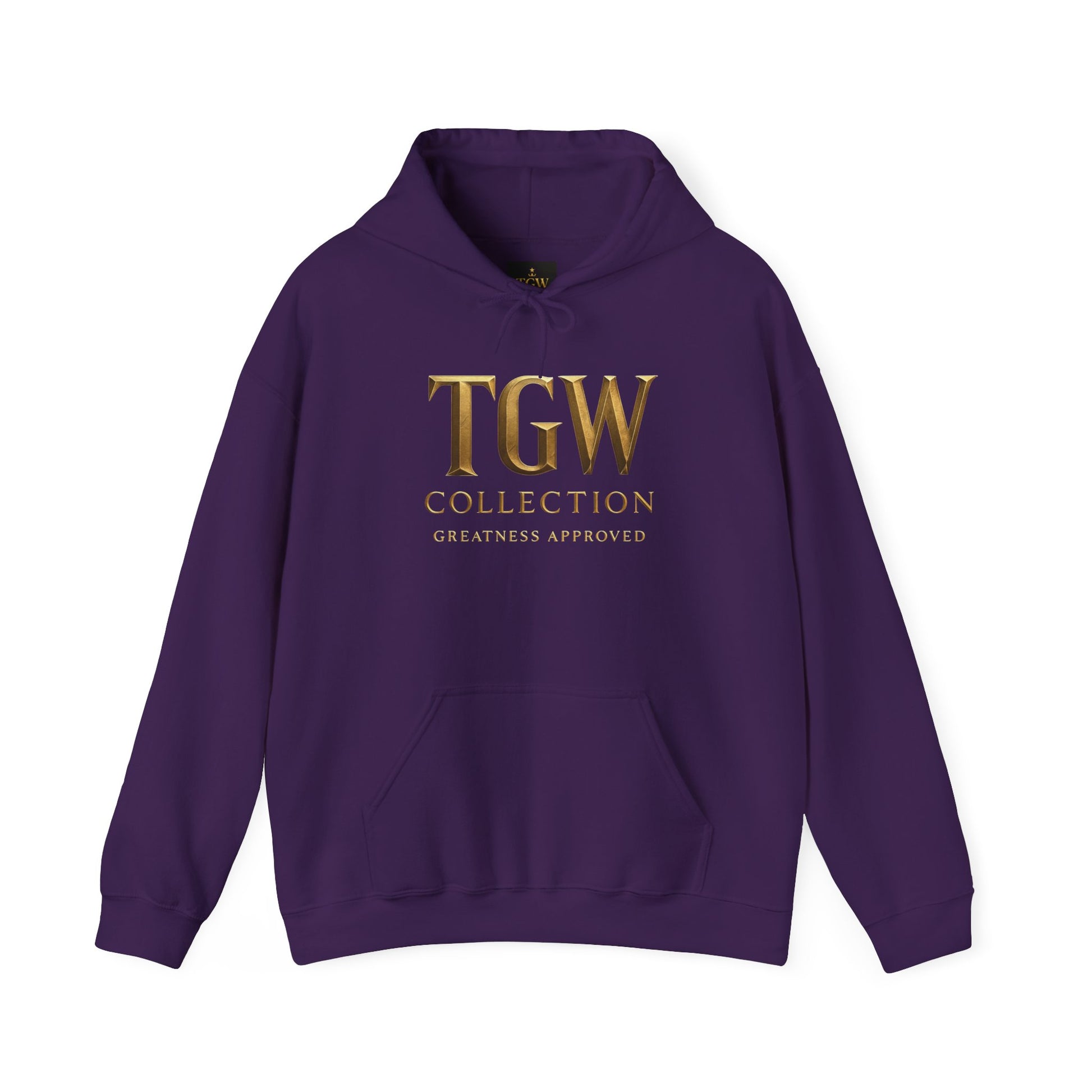 Elegant Gold Graphic Hoodie for Trendy Comfort | Sweatshirt, Cozy Wear, Fashion Gift, Casual Style, TGW Collection