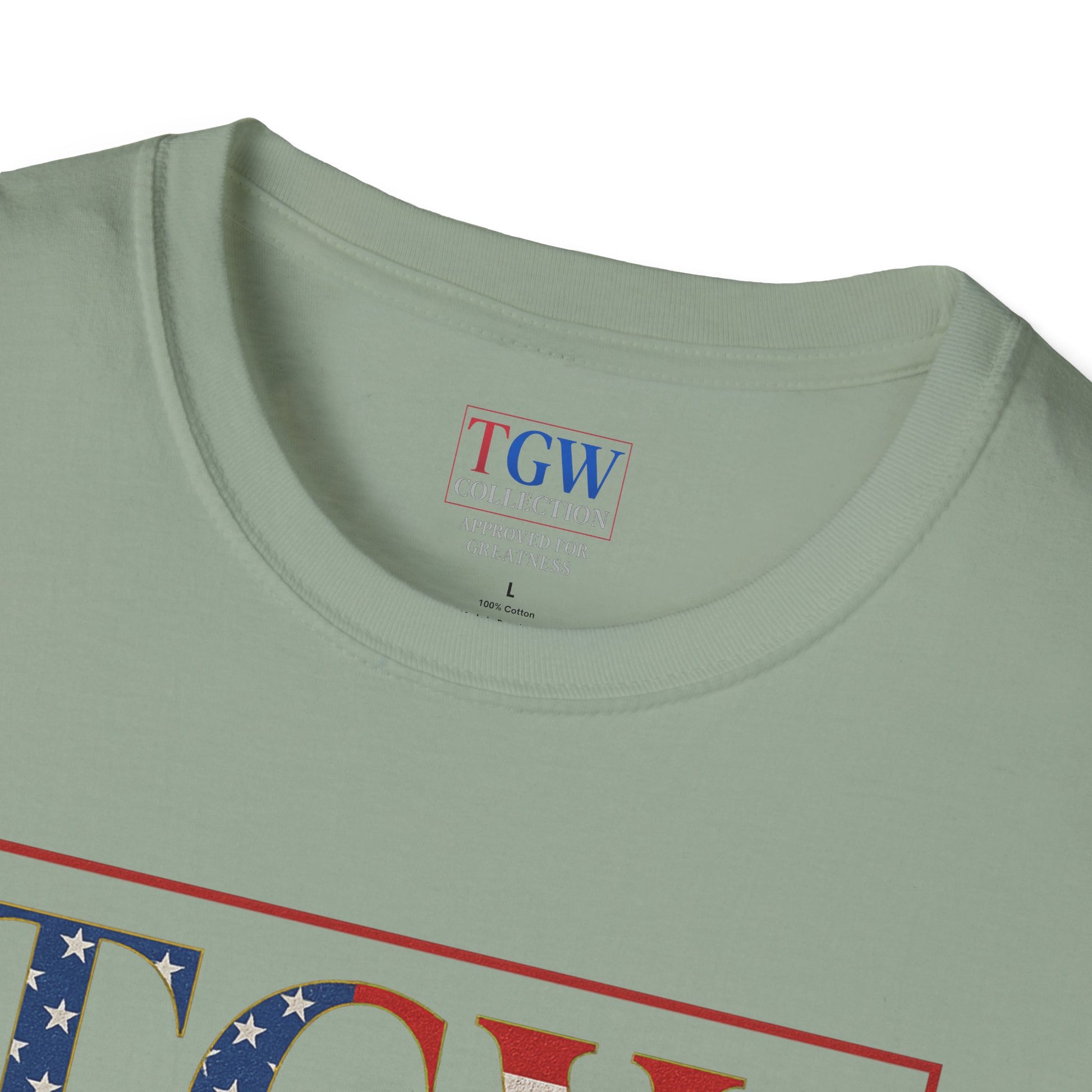 Soft style T-Shirt: TGW Collection, Approved for Greatness - Comfortable Apparel for Everyday, Gifts for Friends, USA Pride