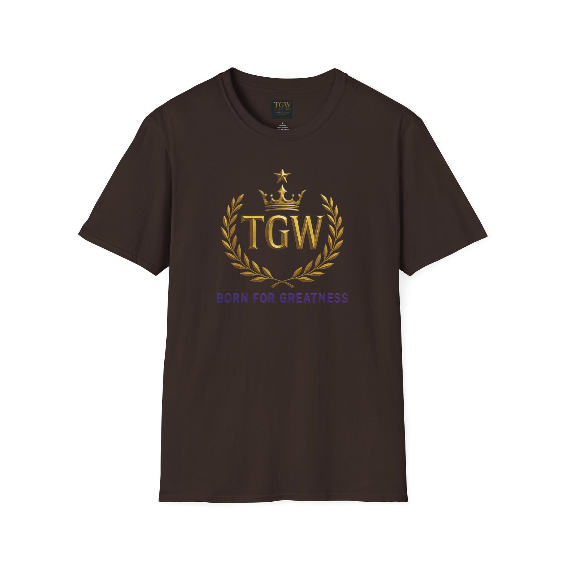 Inspirational T-Shirt - Born for Greatness, Motivational Tee, Gift for Achievers, Casual Wear, Everyday Comfort