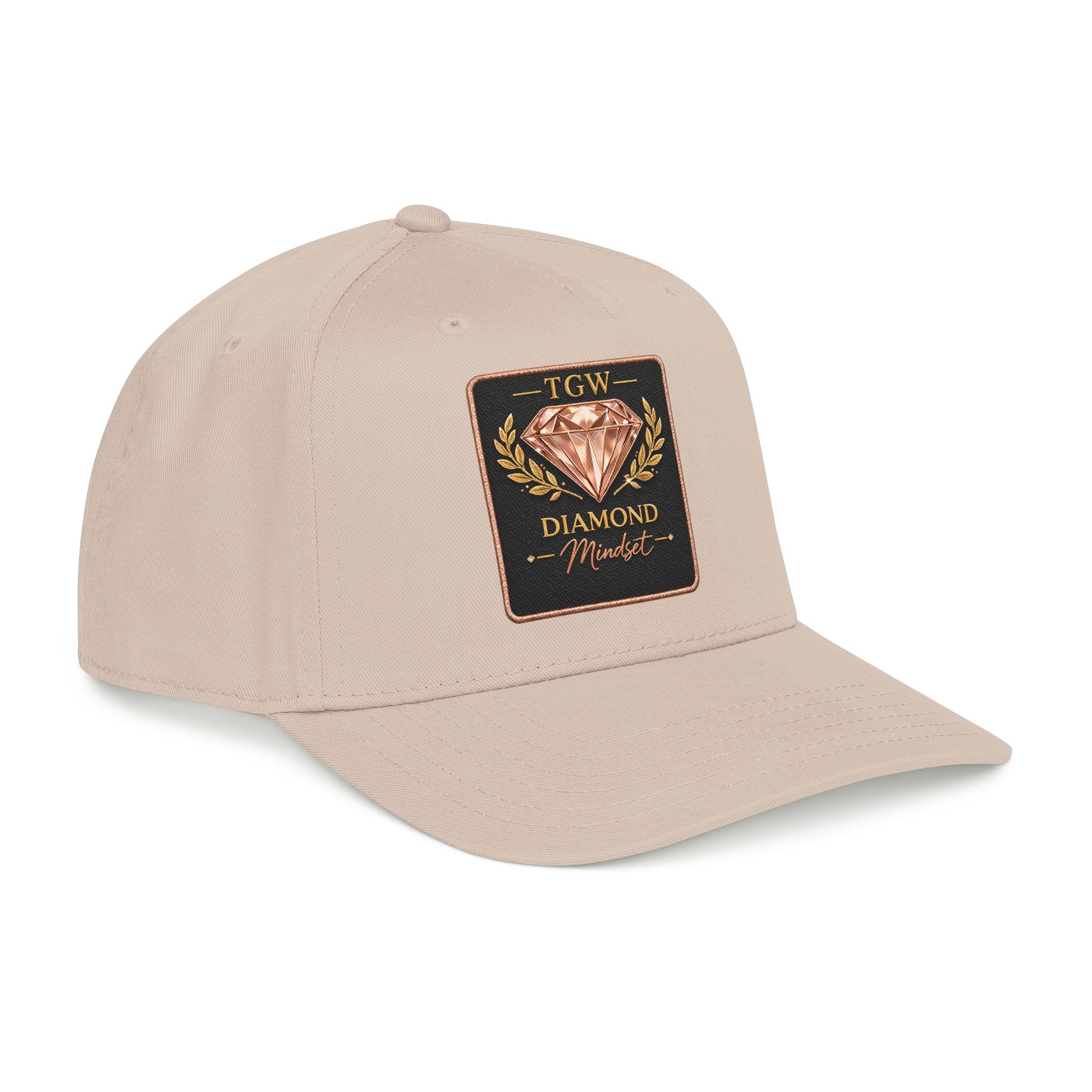 TGW Diamond Mindset Cap "Built Under Pressure"  Mid Profile Baseball Cap