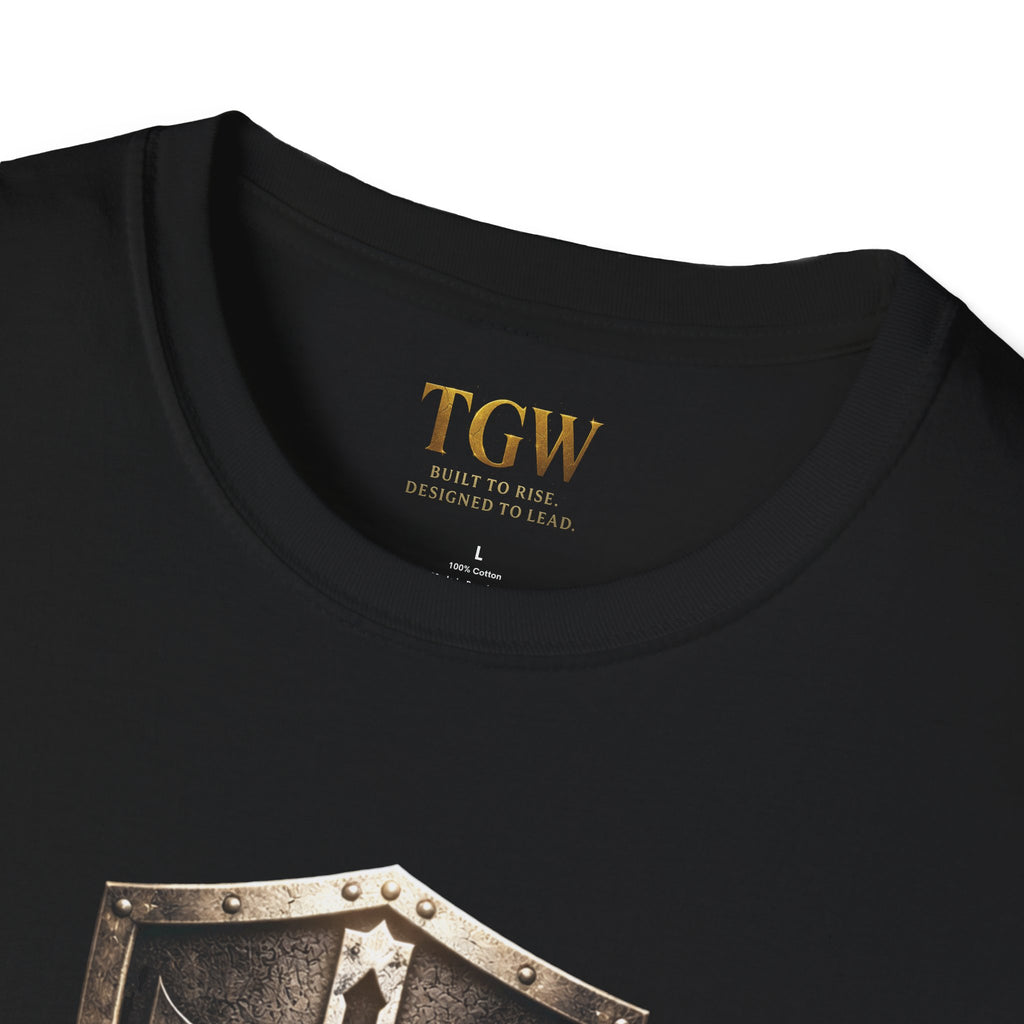 Shield of Resolve (TGW Collection Greatness Approved) Softstyle T-Shirt