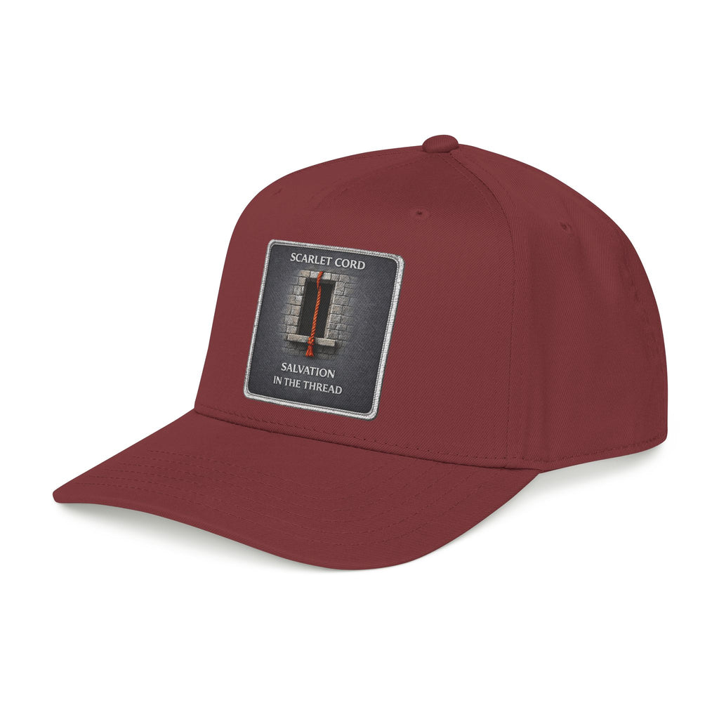 SCARLET CORD — SALVATION IN THE THREAD - Mid Profile Baseball Cap