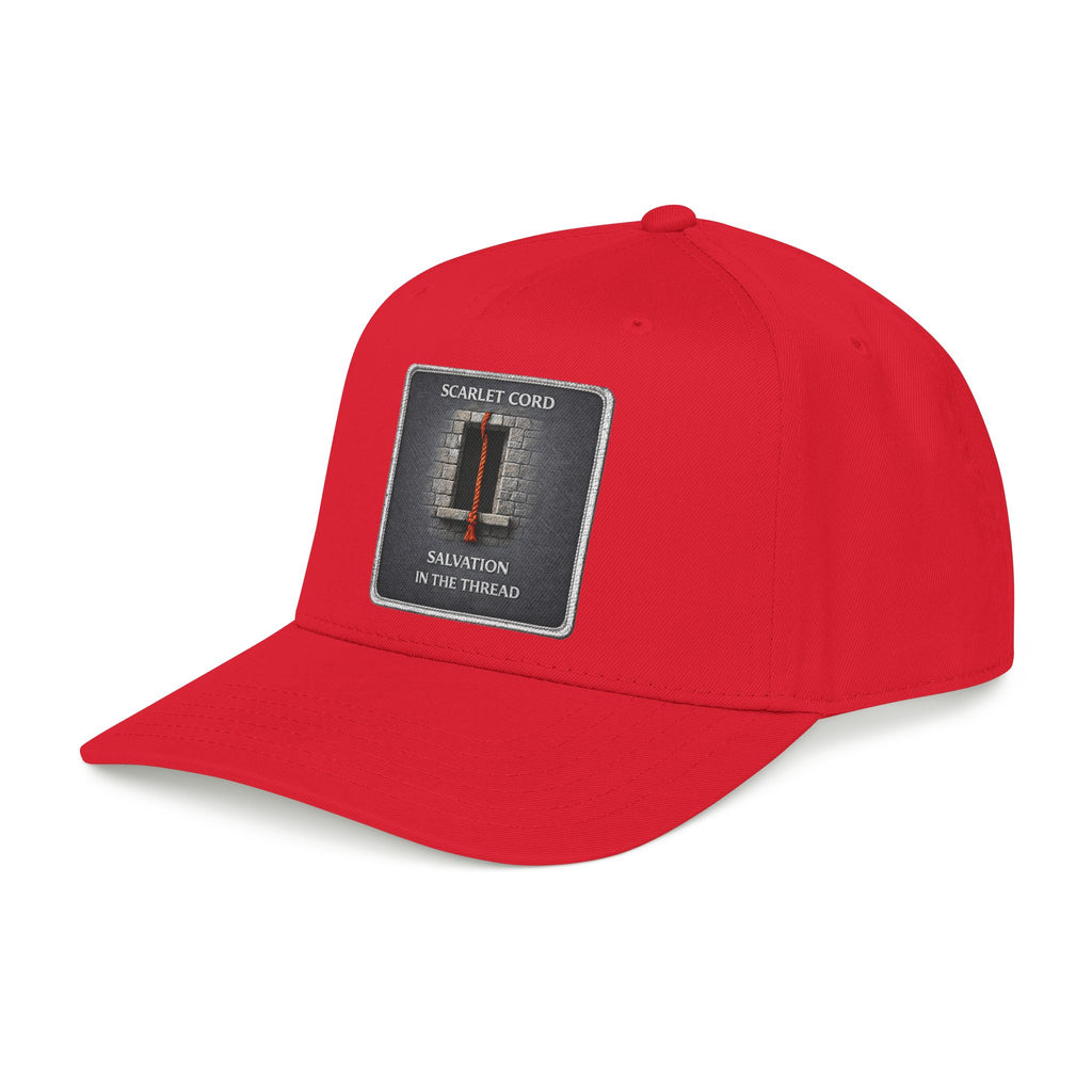 SCARLET CORD — SALVATION IN THE THREAD - Mid Profile Baseball Cap