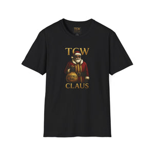 T-Shirt 'TOW Claus' Vintage Santa Graphic Holiday Tee