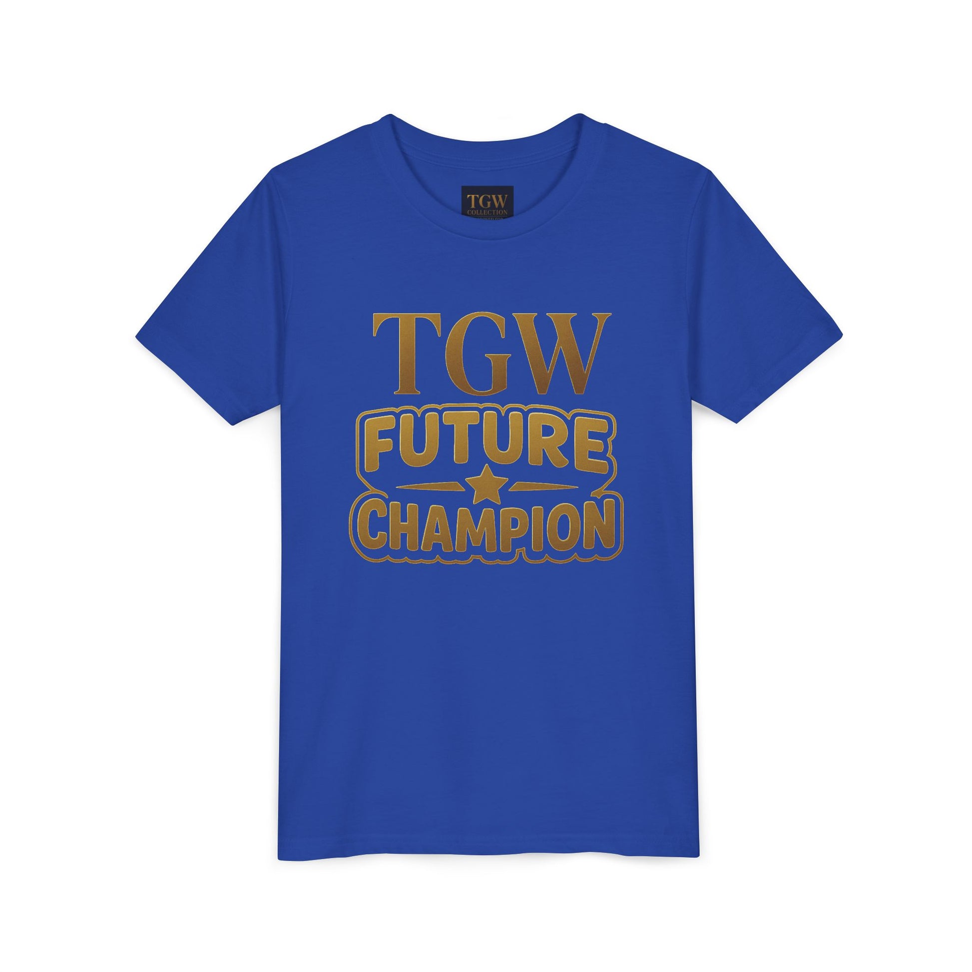 Future Champion Youth Tee - Motivational Kids Shirt, Sportswear, Birthday Gift, Fun Apparel, Champion Theme