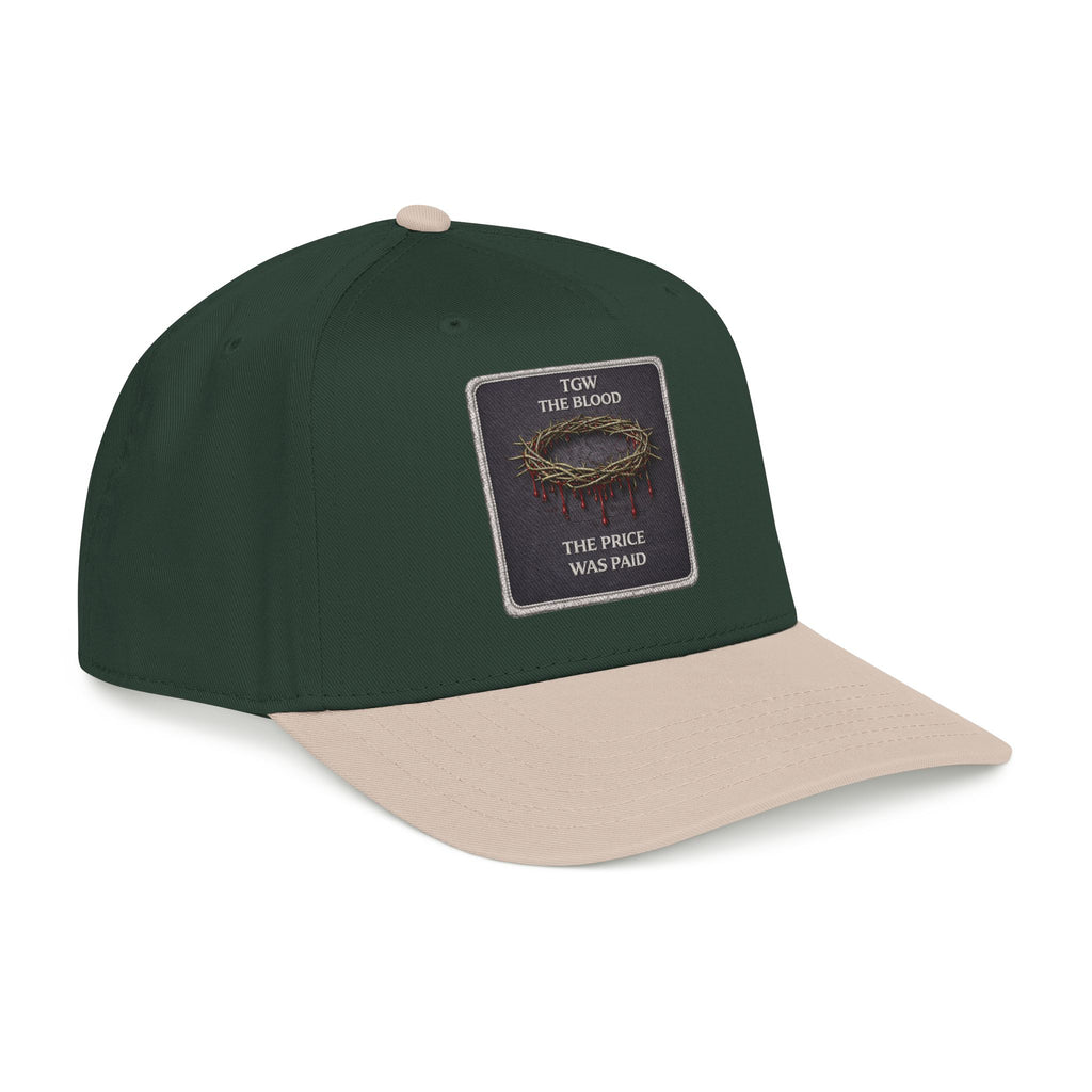 TGW “THE BLOOD” — The Price Was Paid - Mid Profile Baseball Cap