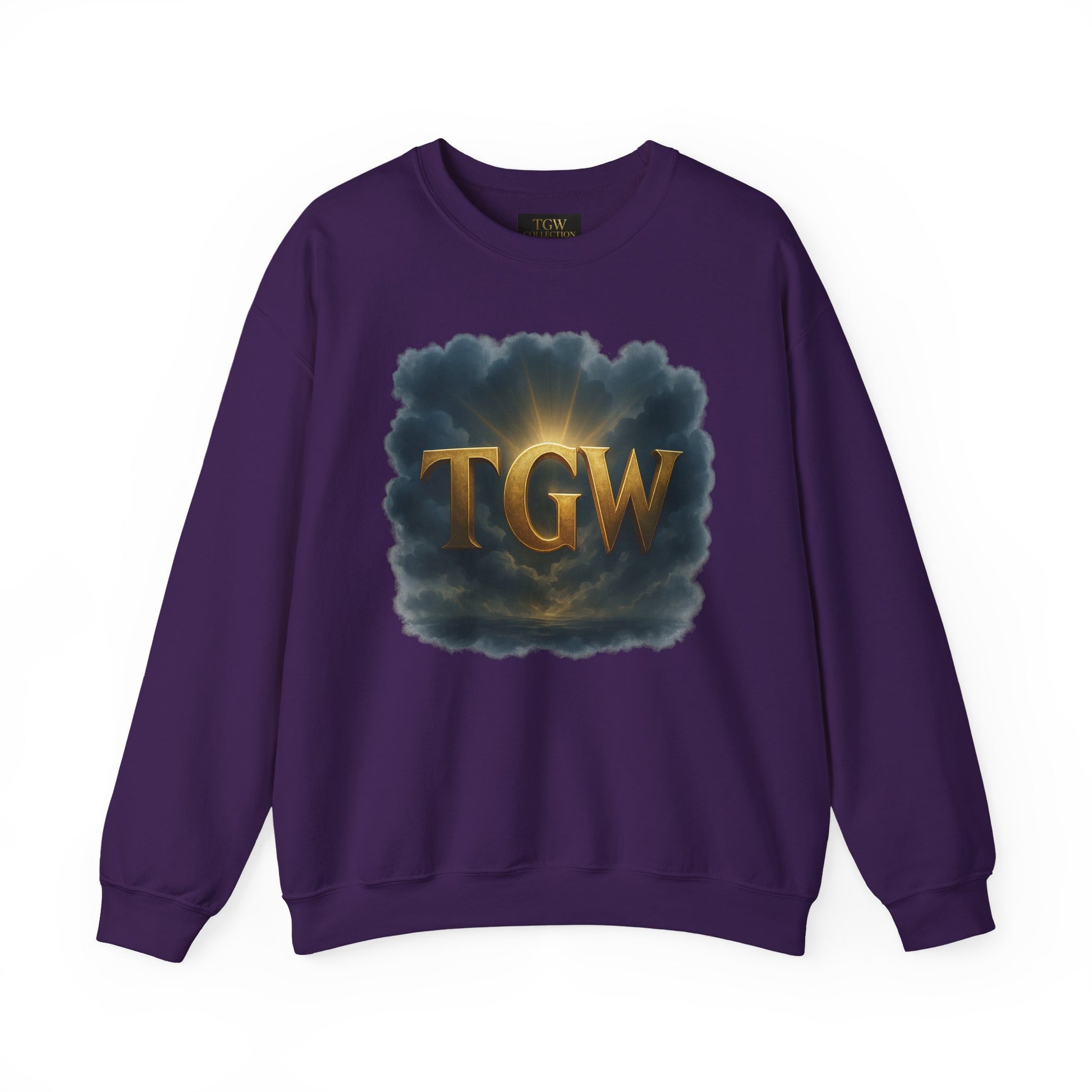 TGW Vintage Crewneck Sweatshirt, Cozy Fashion, Casual Wear, Autumn Layers, Relaxed Style