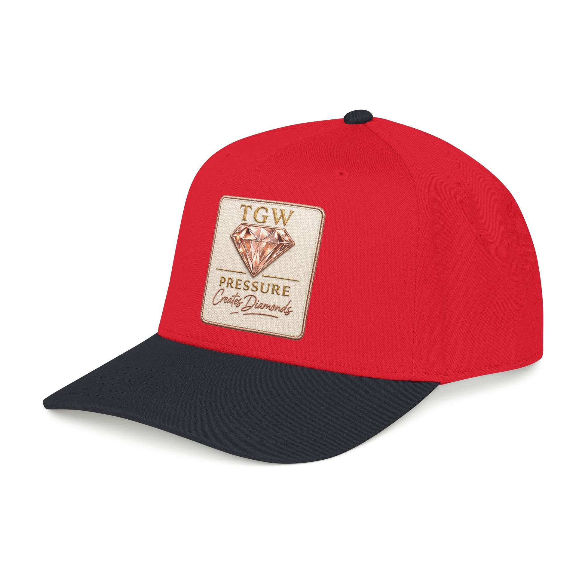 TGW Collection™  The TGW "Pressure Diamonds" Mid Profile Baseball Cap