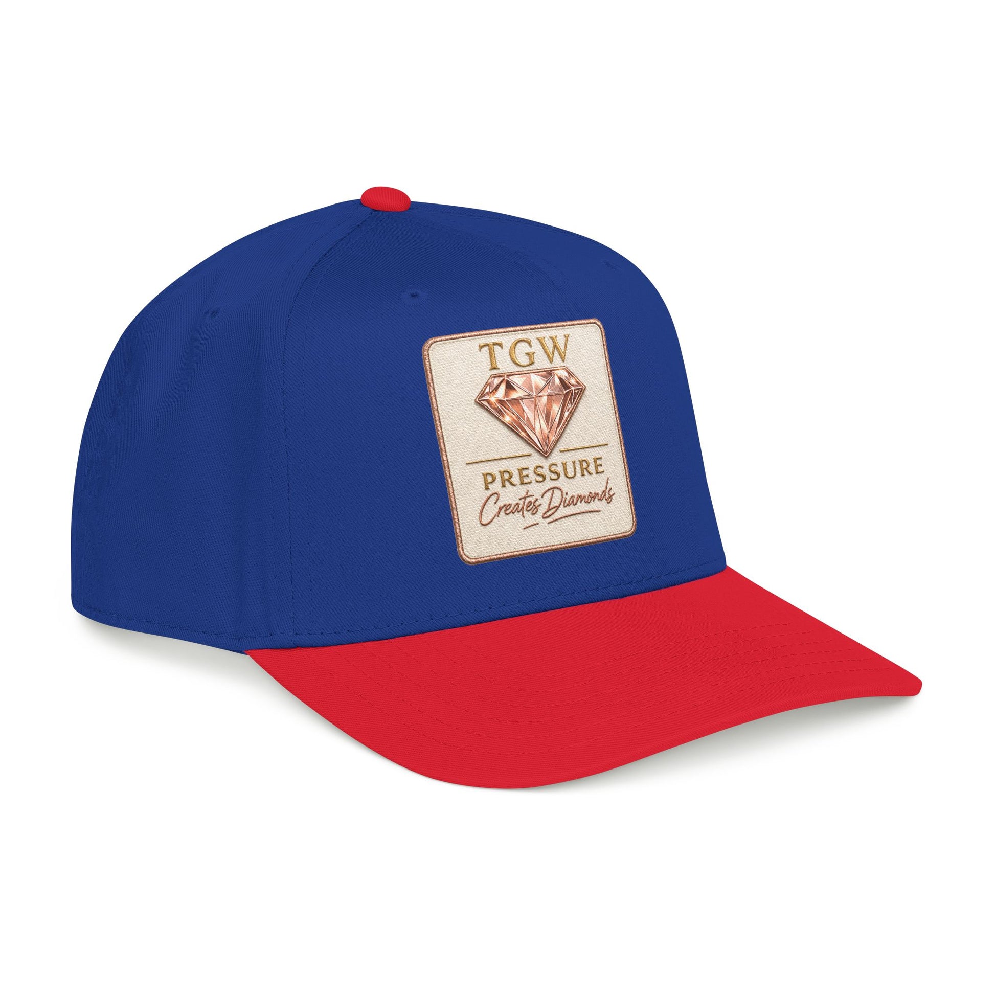 TGW Collection™  The TGW "Pressure Diamonds" Mid Profile Baseball Cap