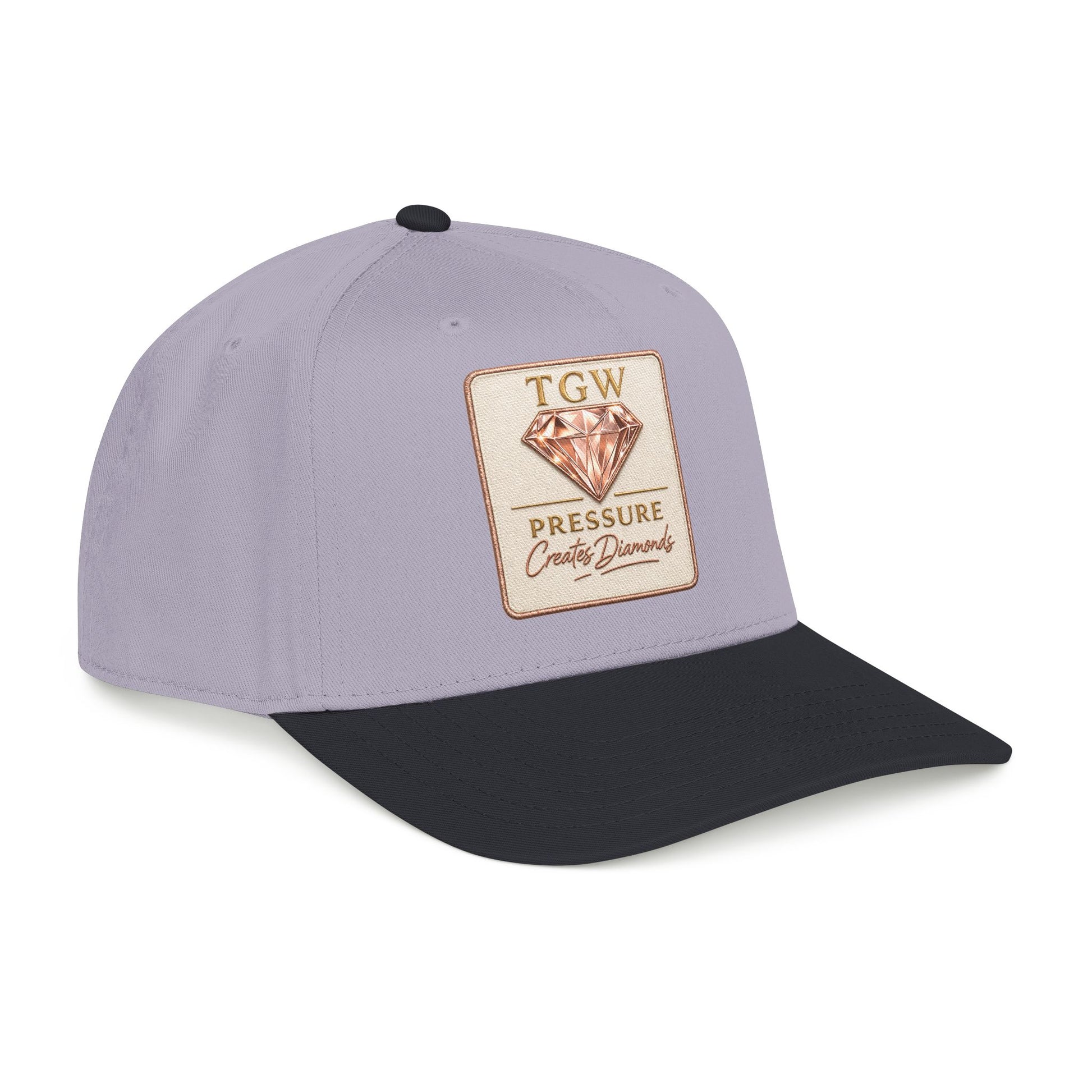 TGW Collection™  The TGW "Pressure Diamonds" Mid Profile Baseball Cap
