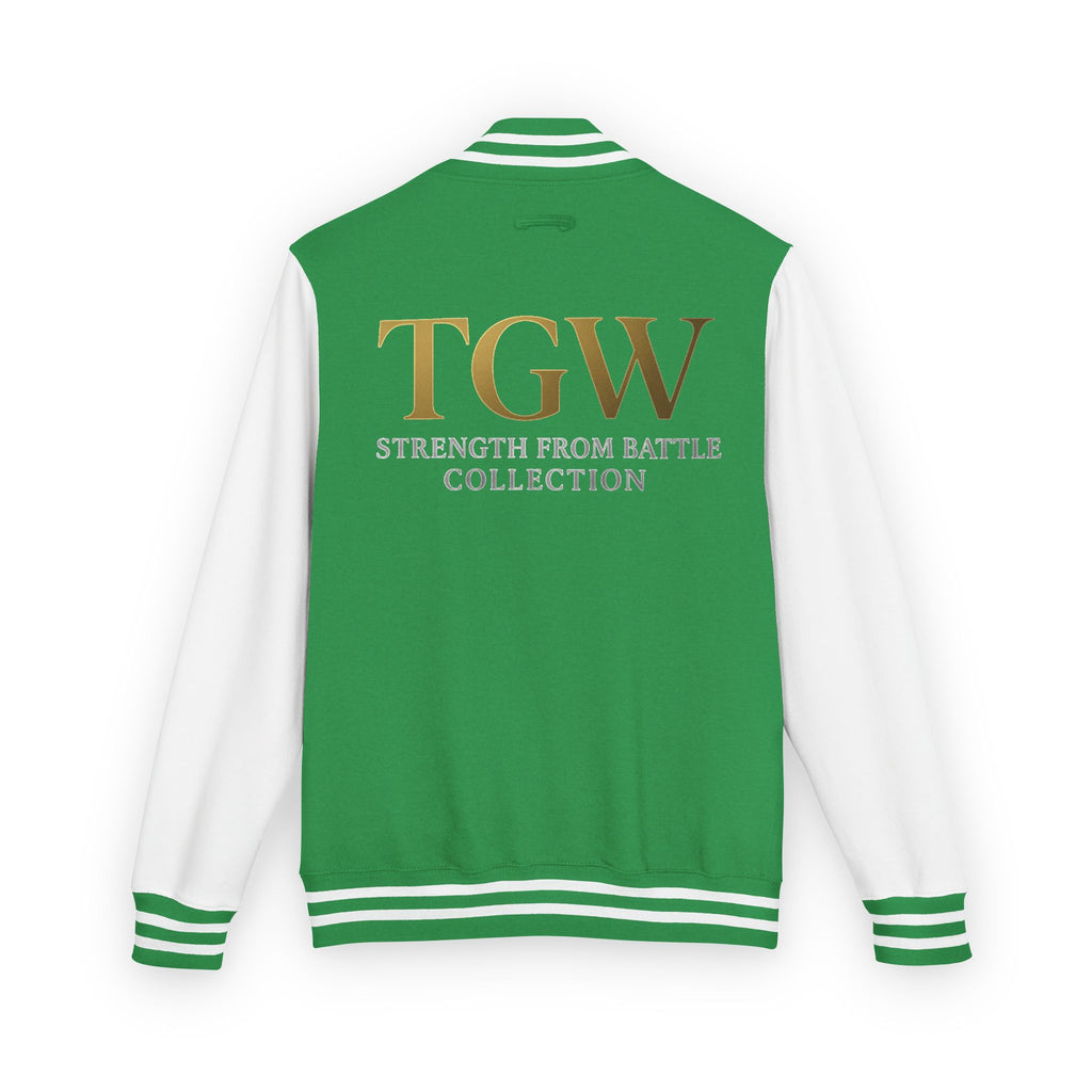 Men Heavyweight Letterman Jacket - Vintage Style Varsity Jacket for Everyday Wear, Sports Events, Graduation, Casual Outings, Team Spirit
