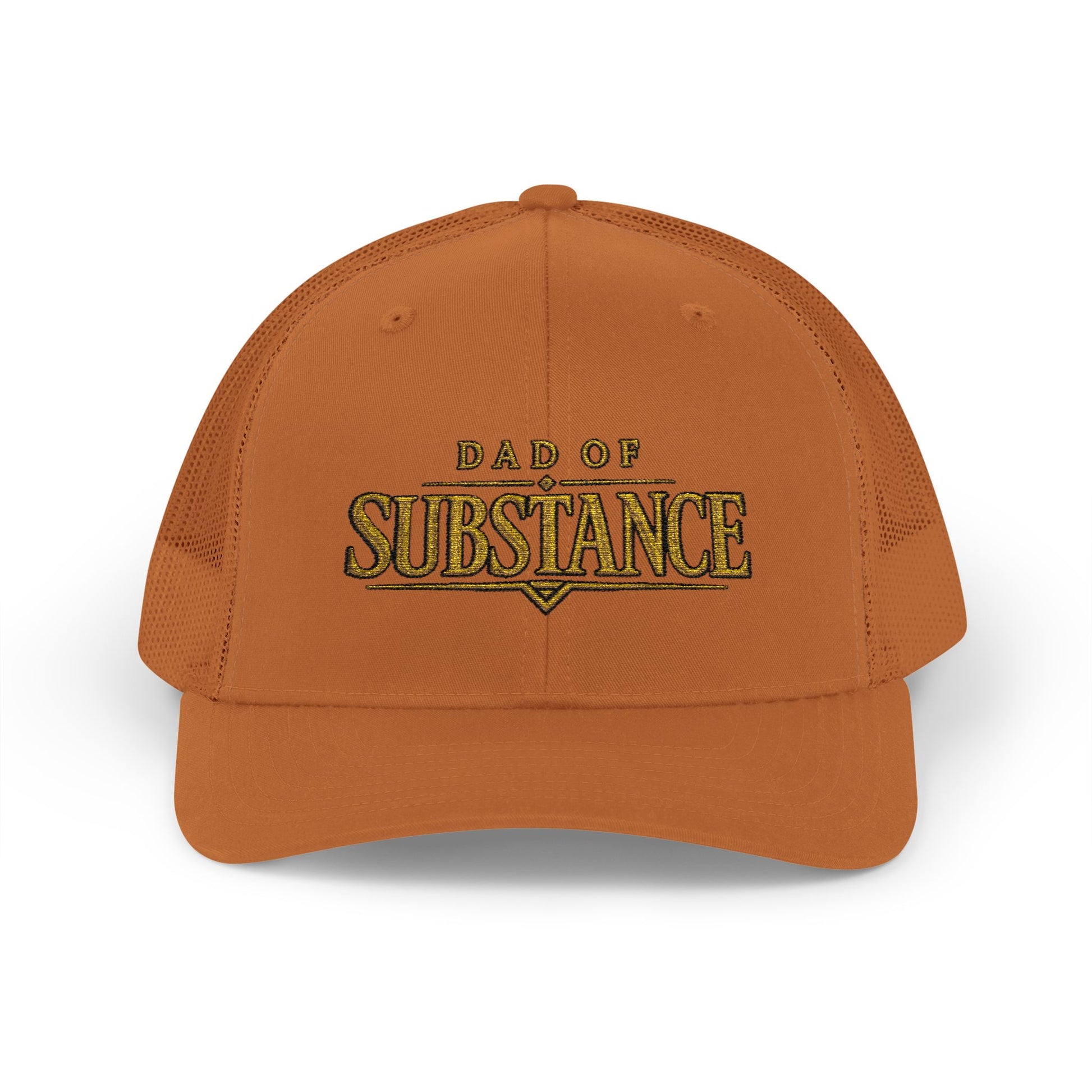 TGW COLLECTION TM - Dad of Substance Snapback Trucker Cap