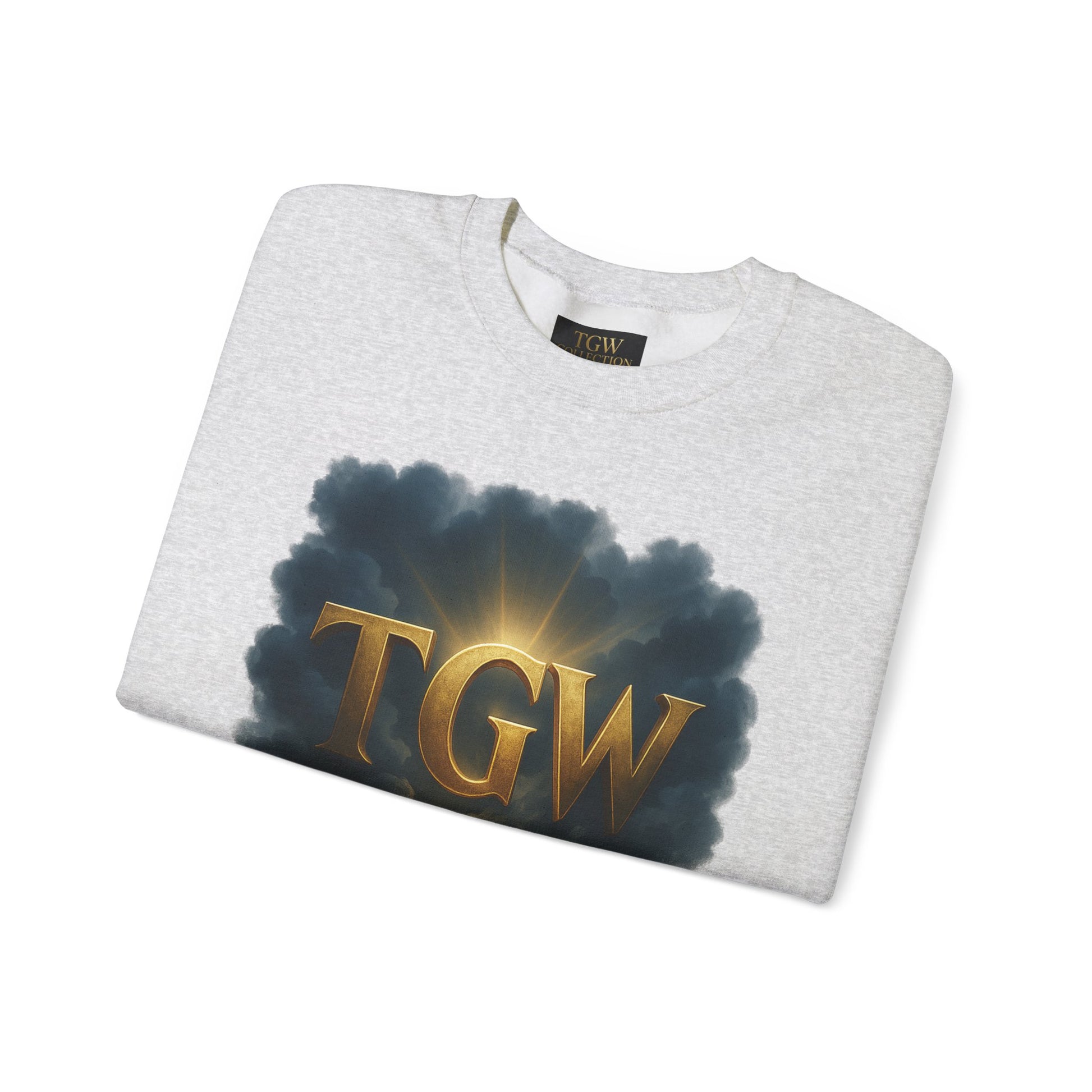 TGW Vintage Crewneck Sweatshirt, Cozy Fashion, Casual Wear, Autumn Layers, Relaxed Style