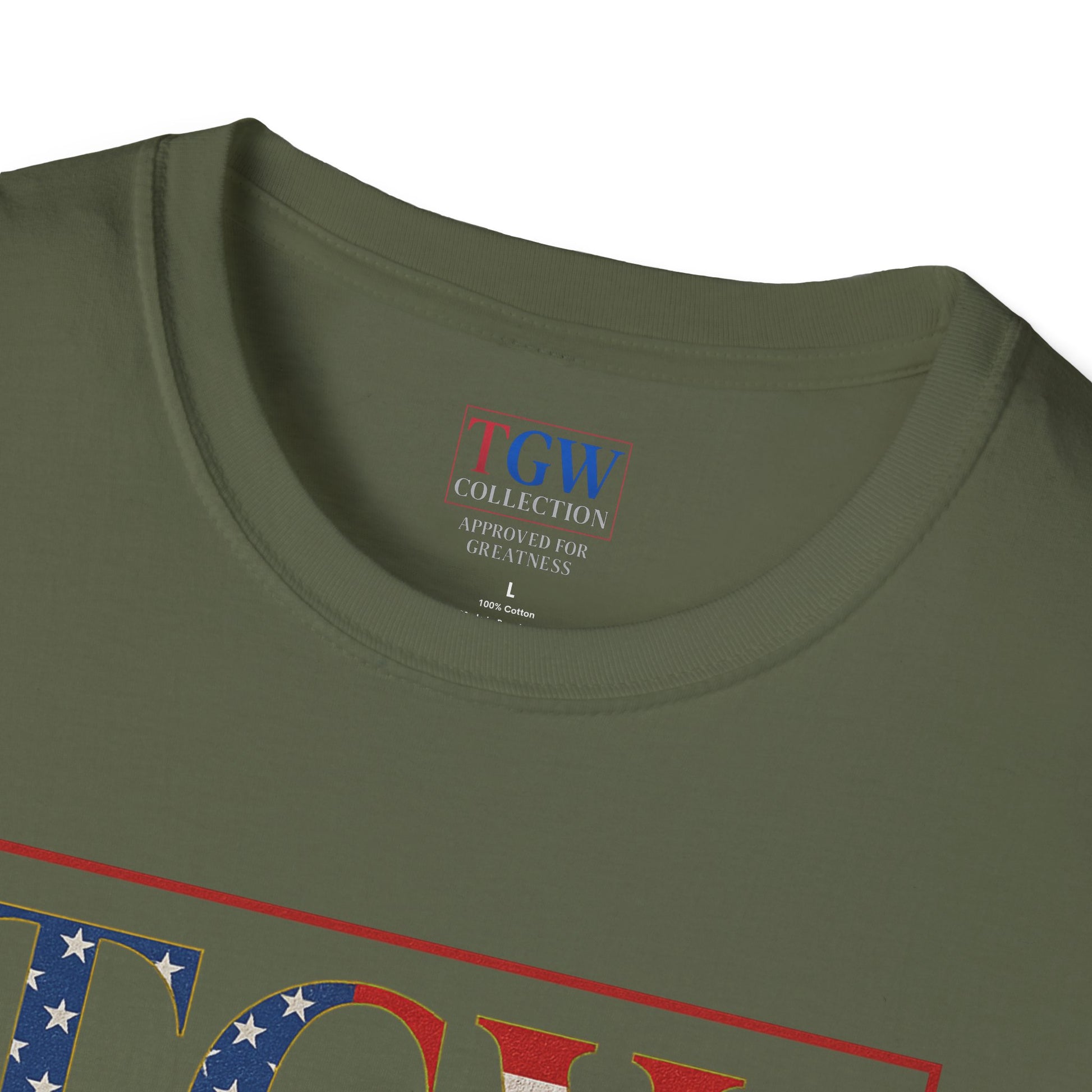 Soft style T-Shirt: TGW Collection, Approved for Greatness - Comfortable Apparel for Everyday, Gifts for Friends, USA Pride