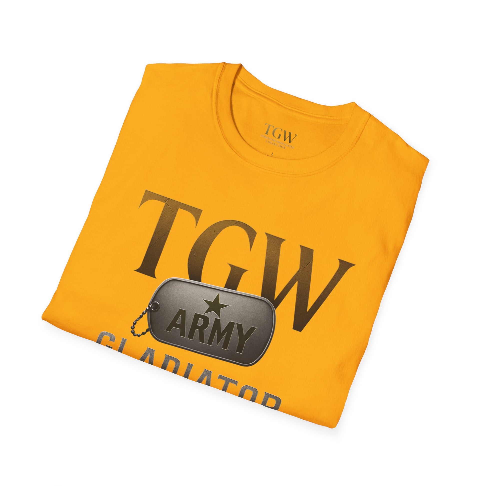 Gladiator Within T-Shirt, Unisex Army Tee, Motivational Gift, Fitness Apparel, Casual Wear, Workout Top, Inspirational Shirt