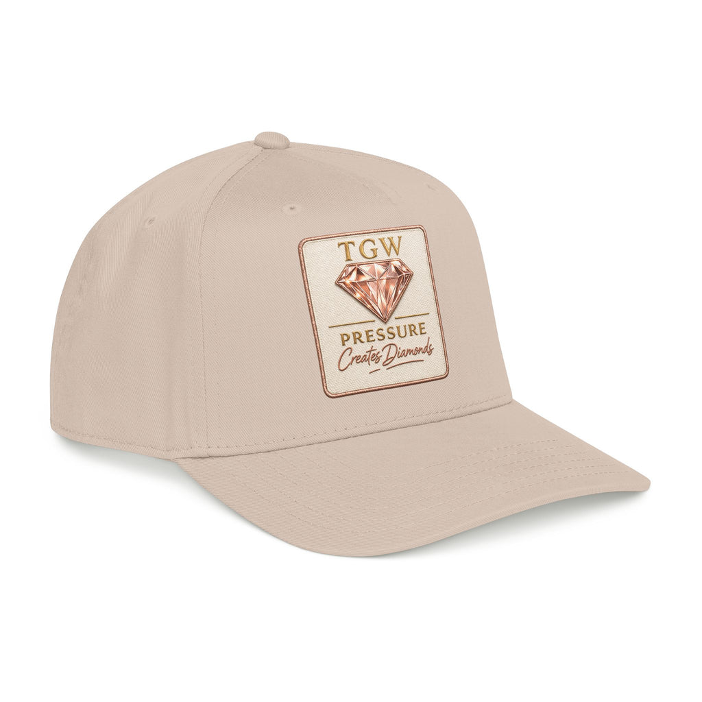 TGW Collection™  The TGW "Pressure Diamonds" Mid Profile Baseball Cap