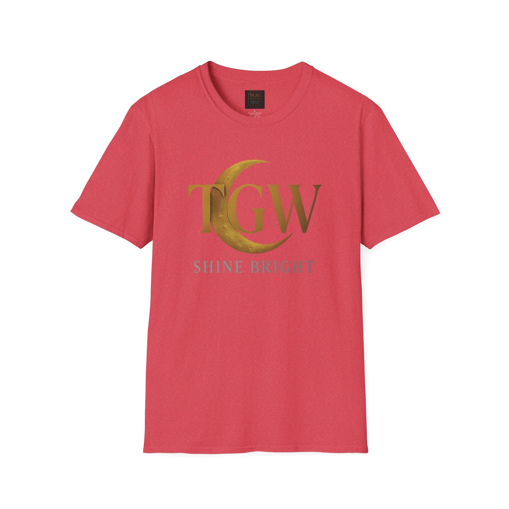 Shine Bright T-Shirt, Graphic Tee, Motivational Gift, Casual Wear, Inspirational Apparel