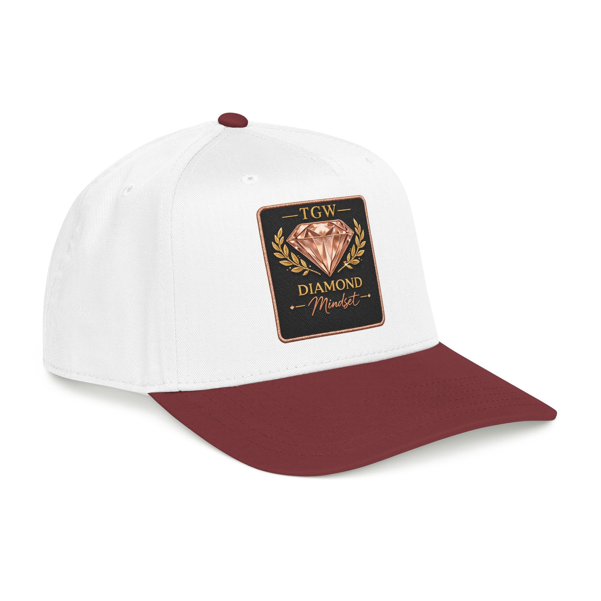 TGW Diamond Mindset Cap "Built Under Pressure"  Mid Profile Baseball Cap