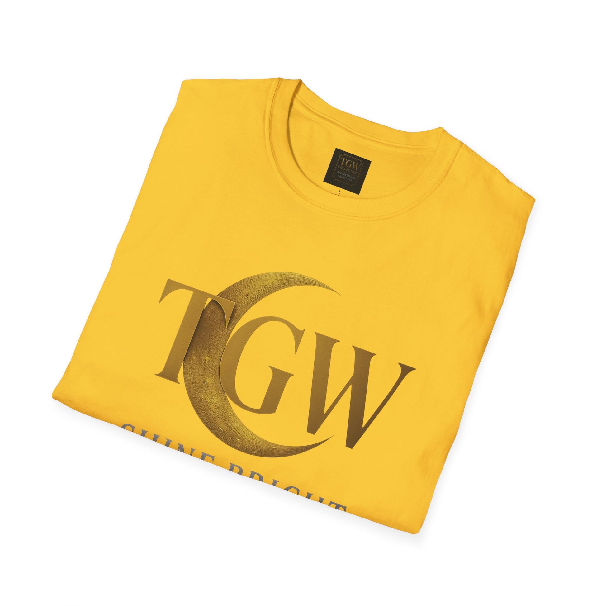 Shine Bright T-Shirt, Graphic Tee, Motivational Gift, Casual Wear, Inspirational Apparel