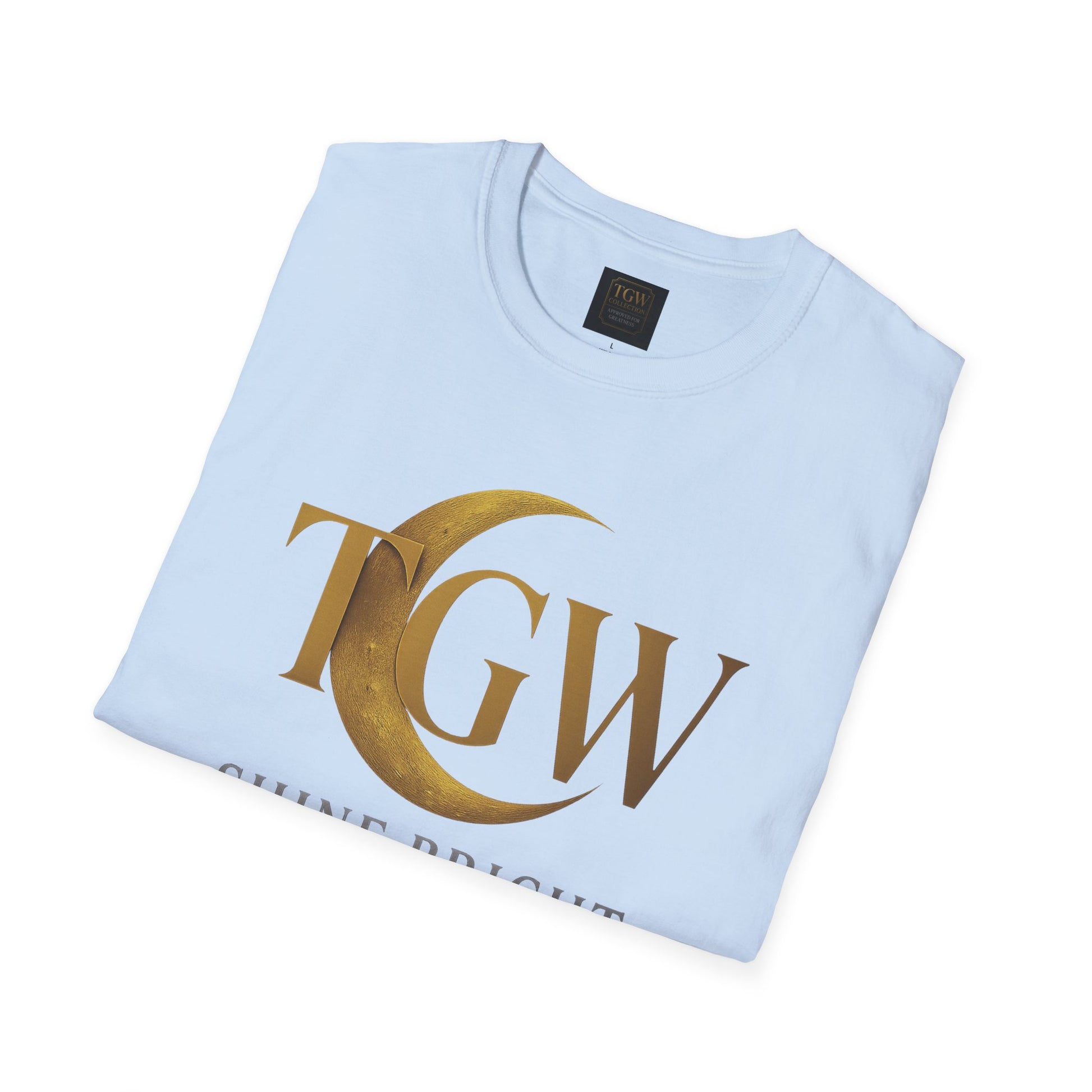 Shine Bright T-Shirt, Graphic Tee, Motivational Gift, Casual Wear, Inspirational Apparel
