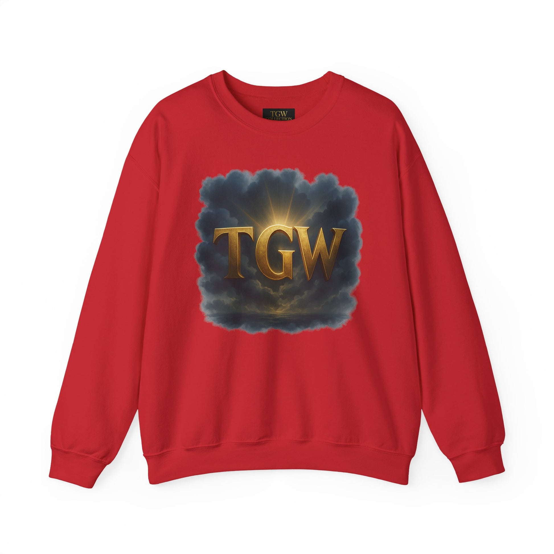 TGW Vintage Crewneck Sweatshirt, Cozy Fashion, Casual Wear, Autumn Layers, Relaxed Style