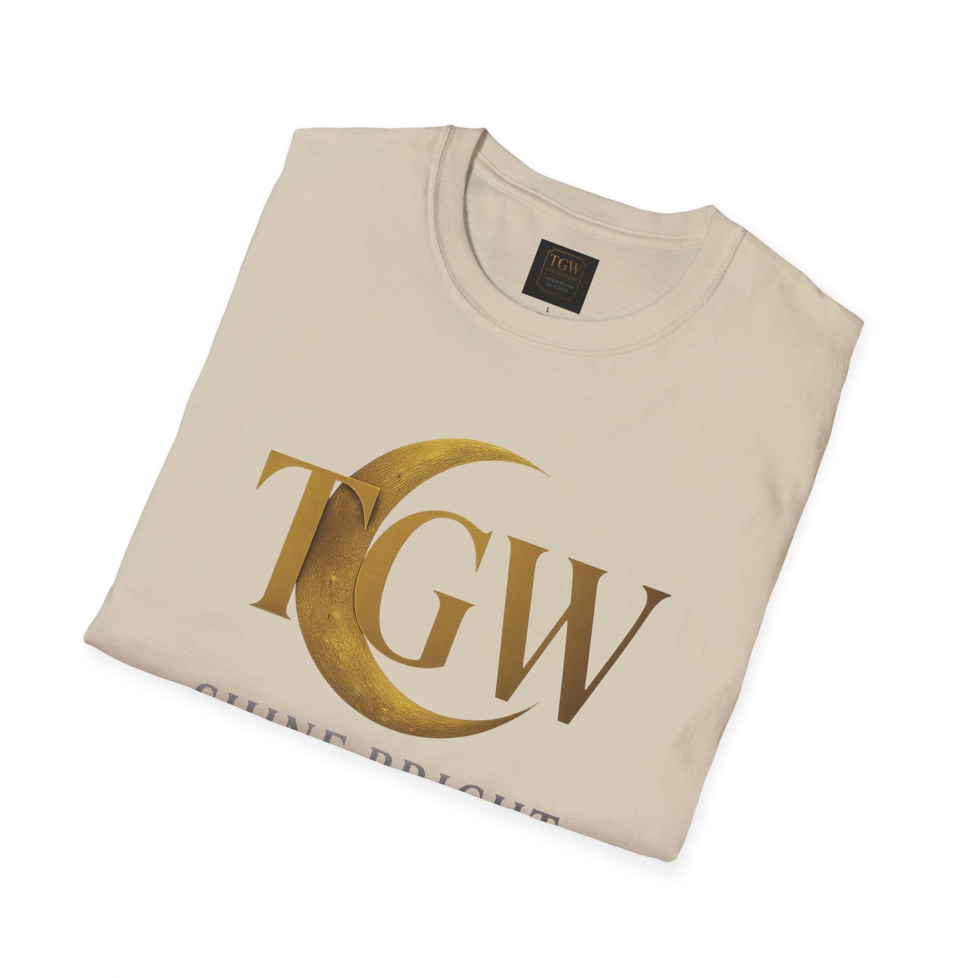 Shine Bright T-Shirt, Graphic Tee, Motivational Gift, Casual Wear, Inspirational Apparel
