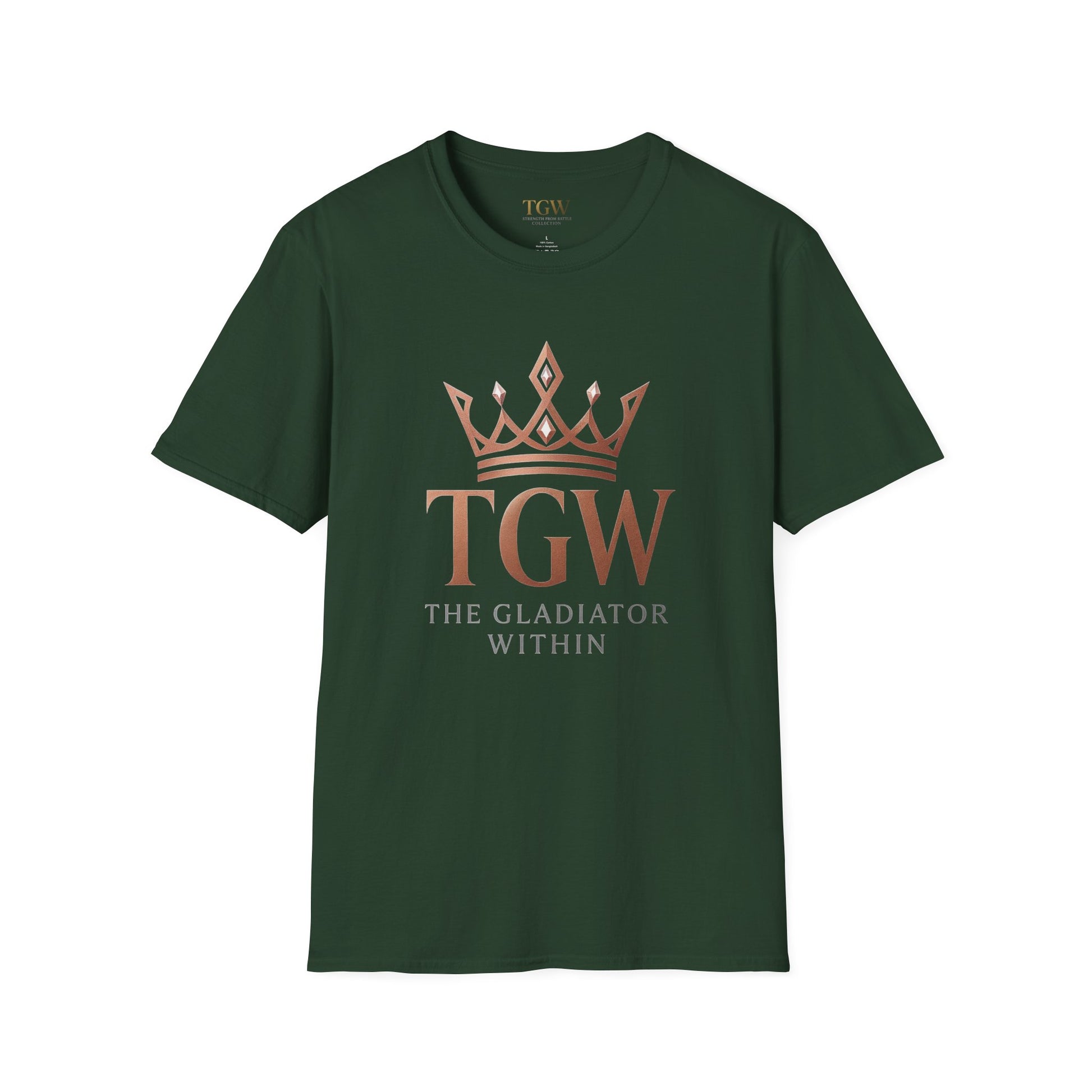 Women T-Shirts Gladiator Within, Motivational Tee, Soft-style Shirt, Graphic Shirt, Gift for Fitness Lovers, Inspirational Apparel
