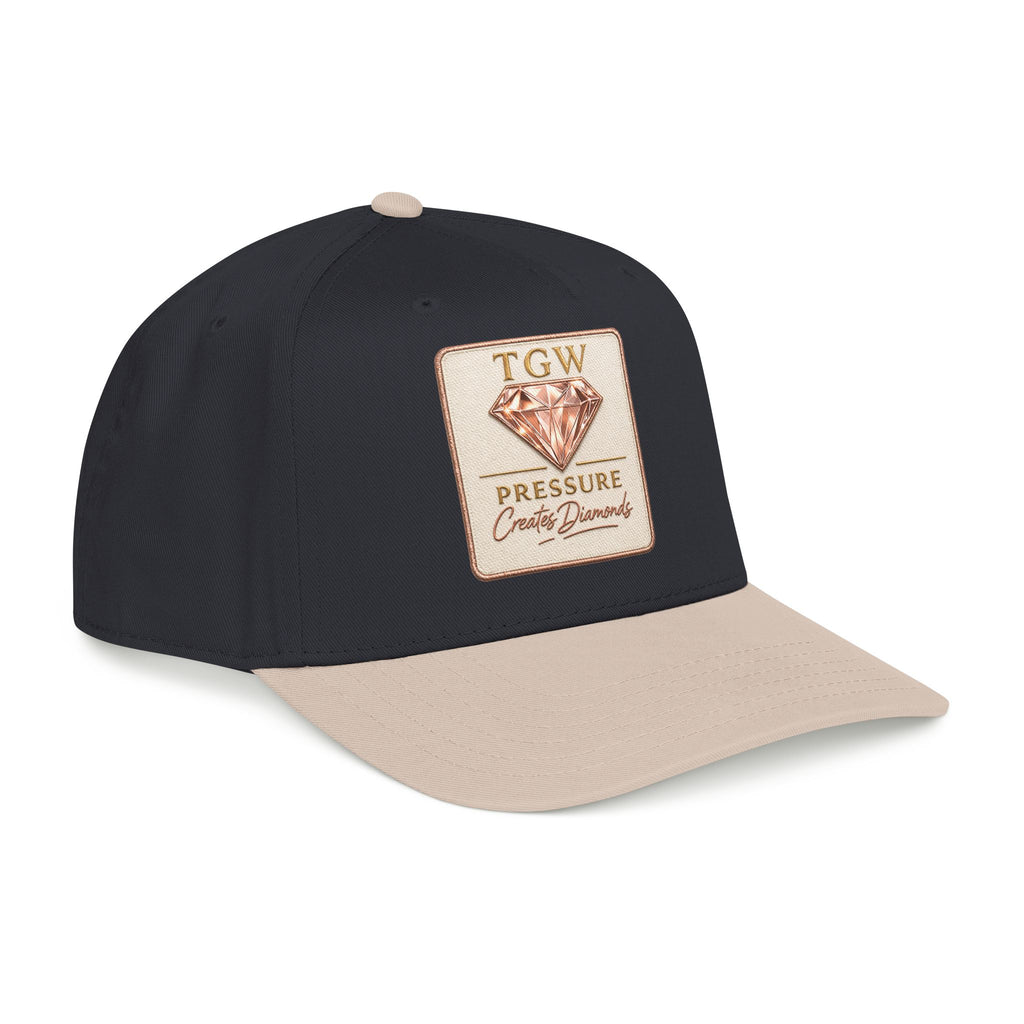 TGW Collection™  The TGW "Pressure Diamonds" Mid Profile Baseball Cap