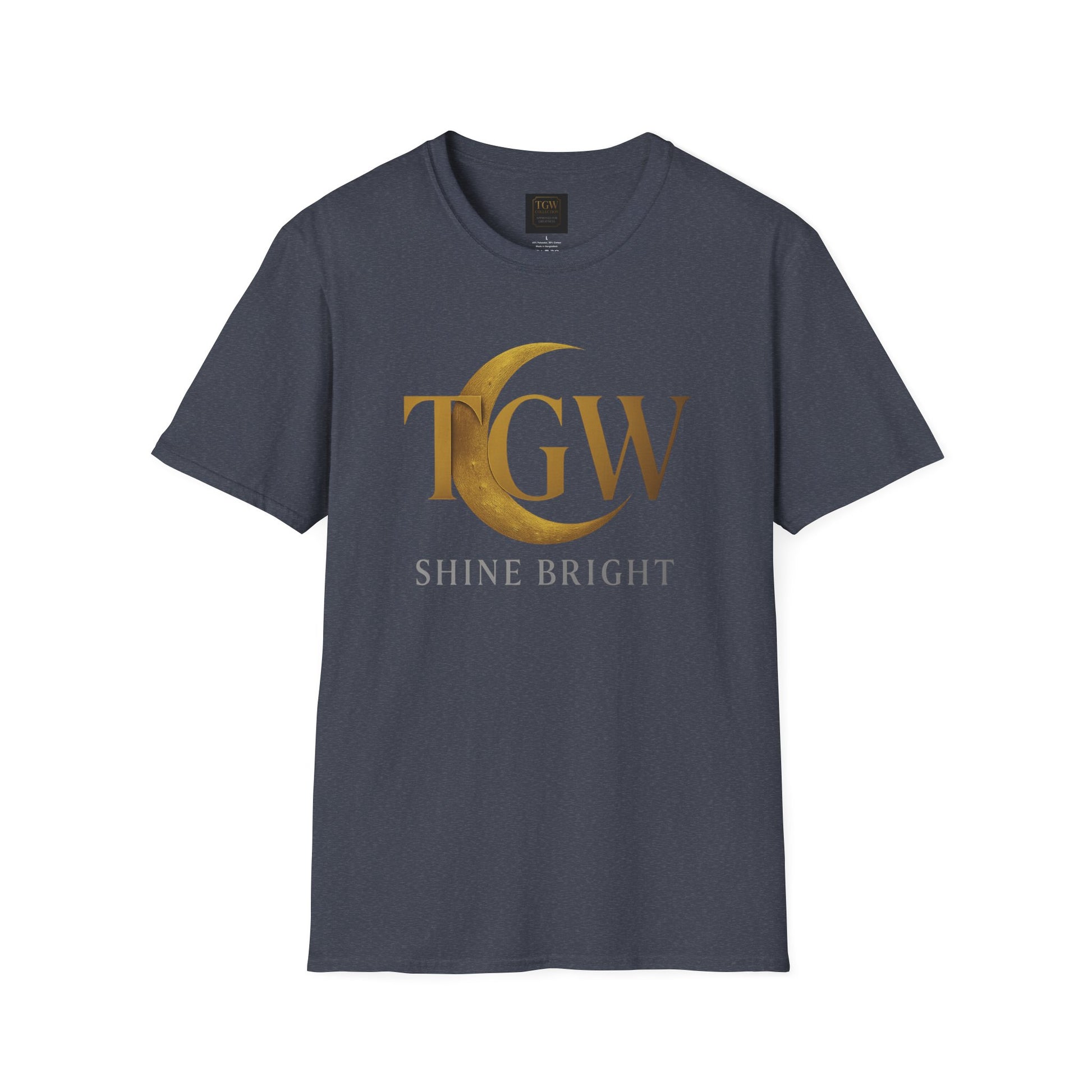 Shine Bright T-Shirt, Graphic Tee, Motivational Gift, Casual Wear, Inspirational Apparel