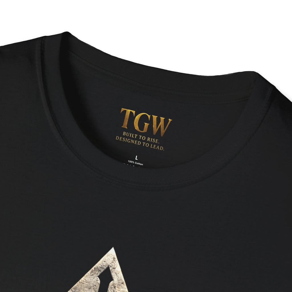 Triangle Shield & Sword (TGW Collection Greatness Approved) Softstyle T-Shirt