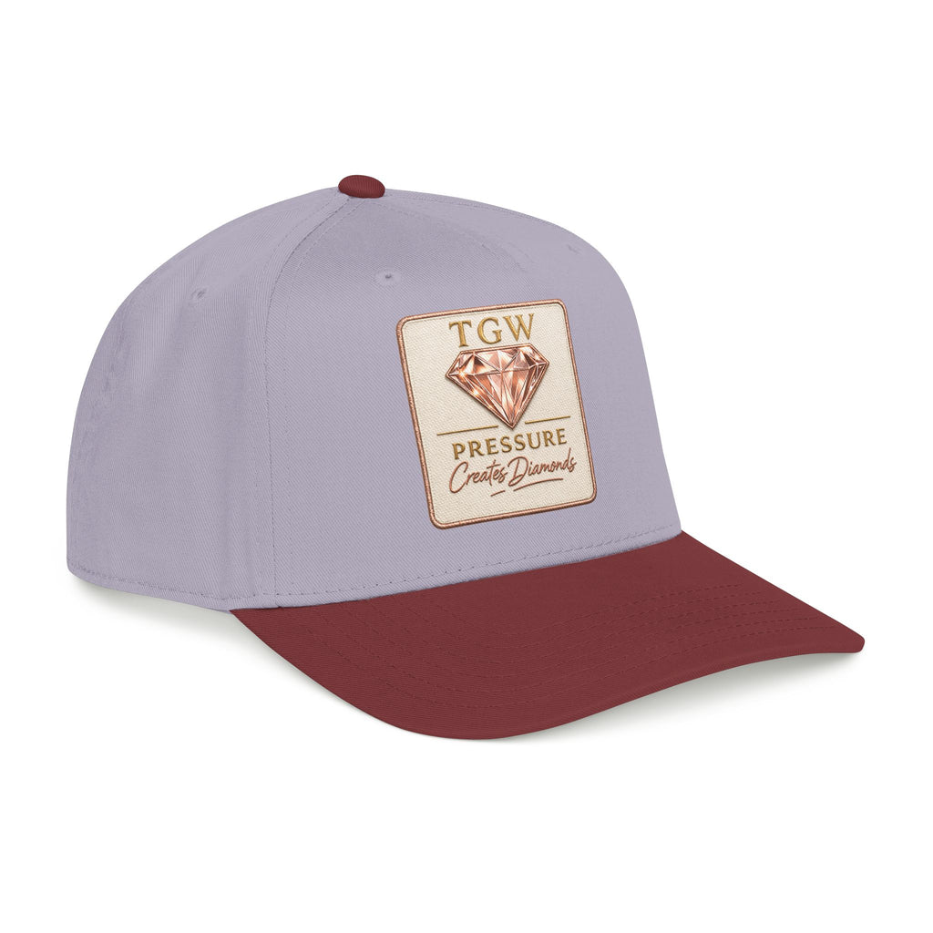 TGW Collection™  The TGW "Pressure Diamonds" Mid Profile Baseball Cap