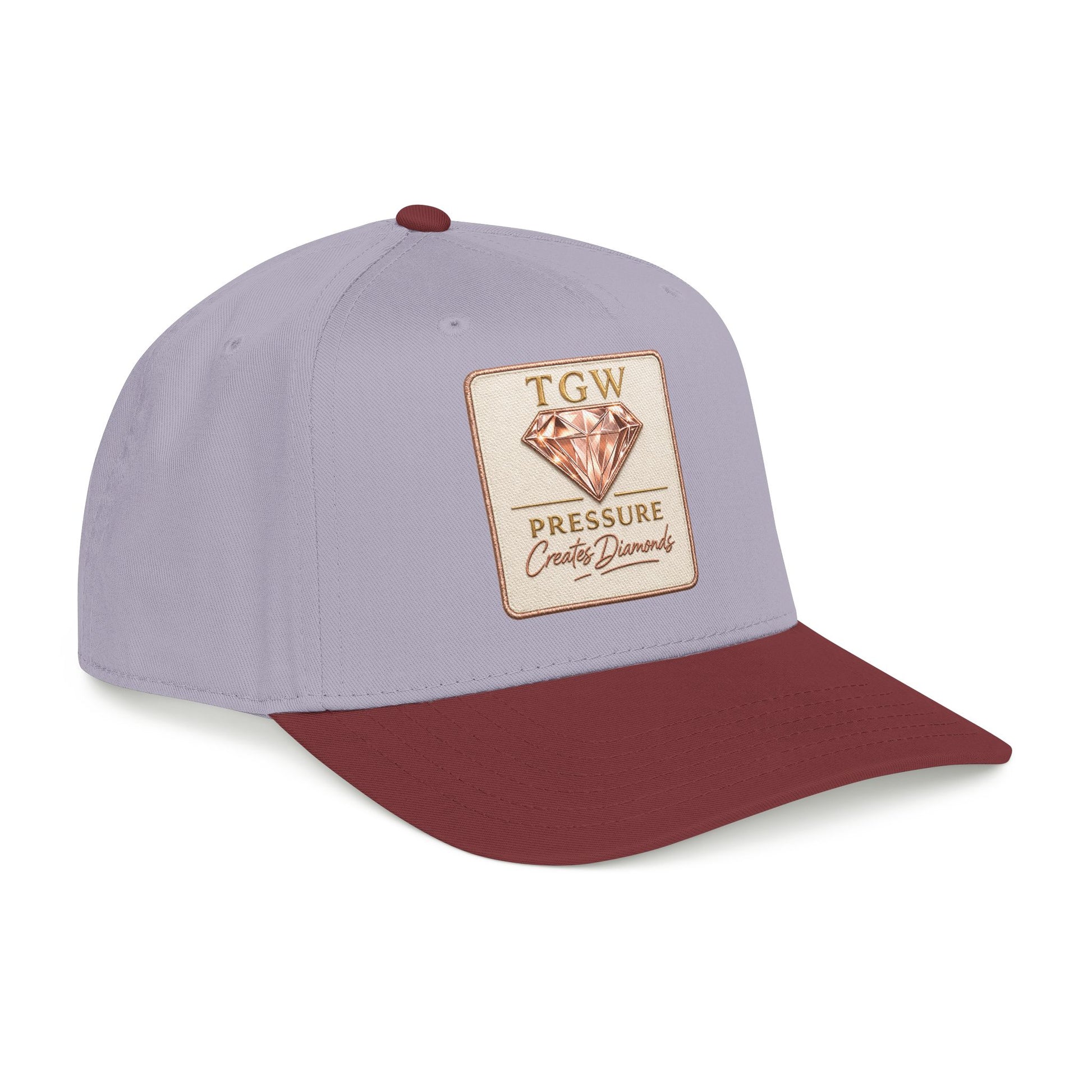 TGW Collection™  The TGW "Pressure Diamonds" Mid Profile Baseball Cap